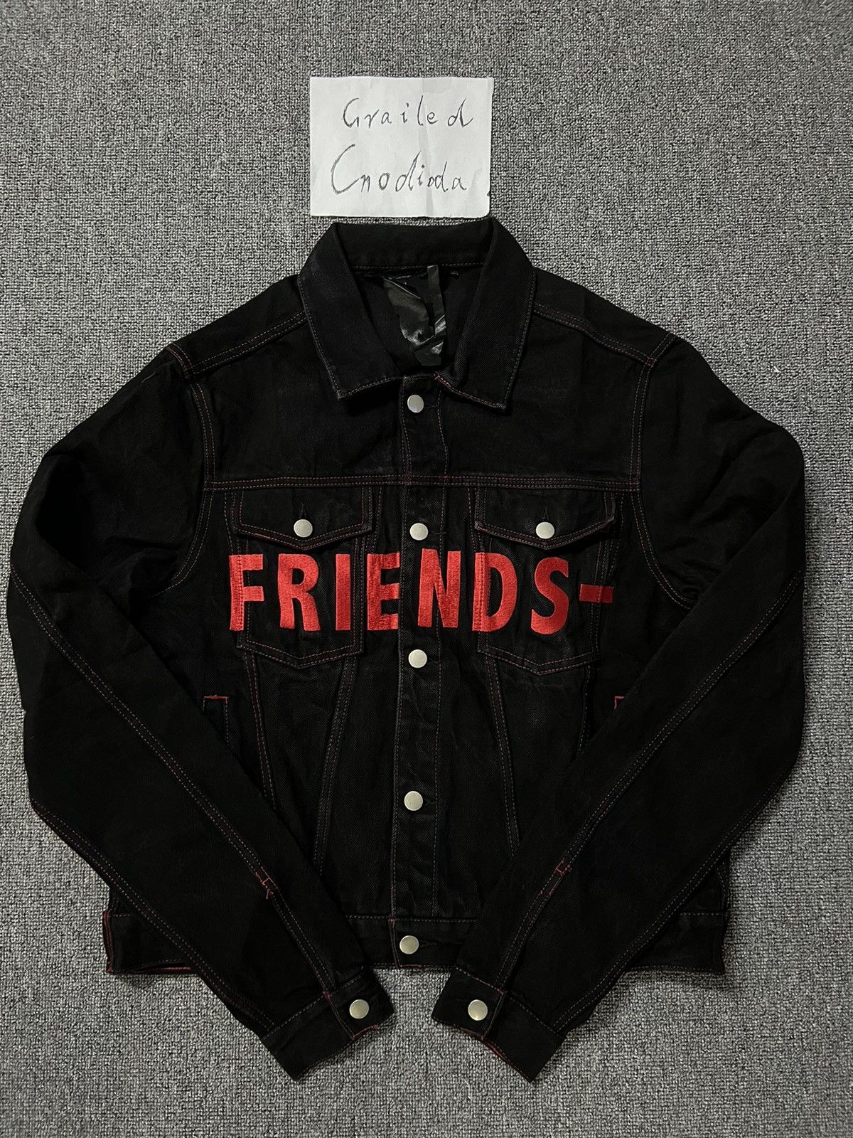 DS vlone friends denim jacket