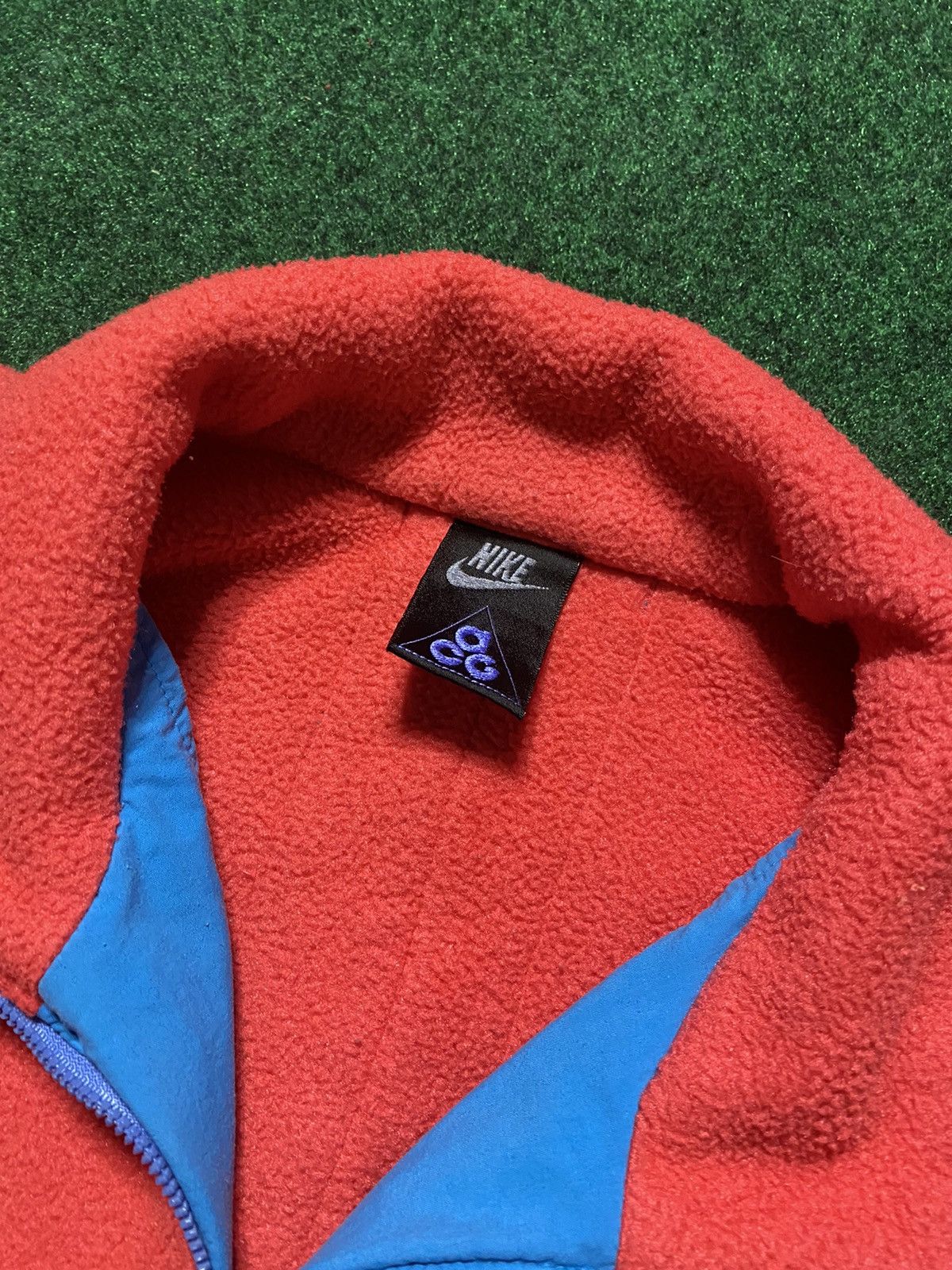 Nike ACG Vintage Nike ACG 1/4 Zip Fleece Cotton Candy ‘90s Jacket Size US L / EU 52-54 / 3 - 5 Thumbnail