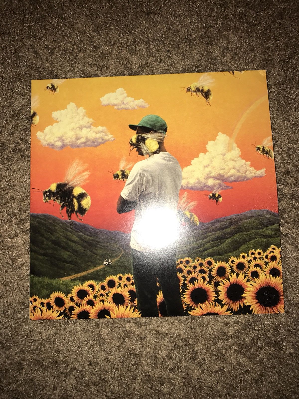Tyler The Creator LIMITED EDITION GOLD FLOWER BOY VINYL | Grailed