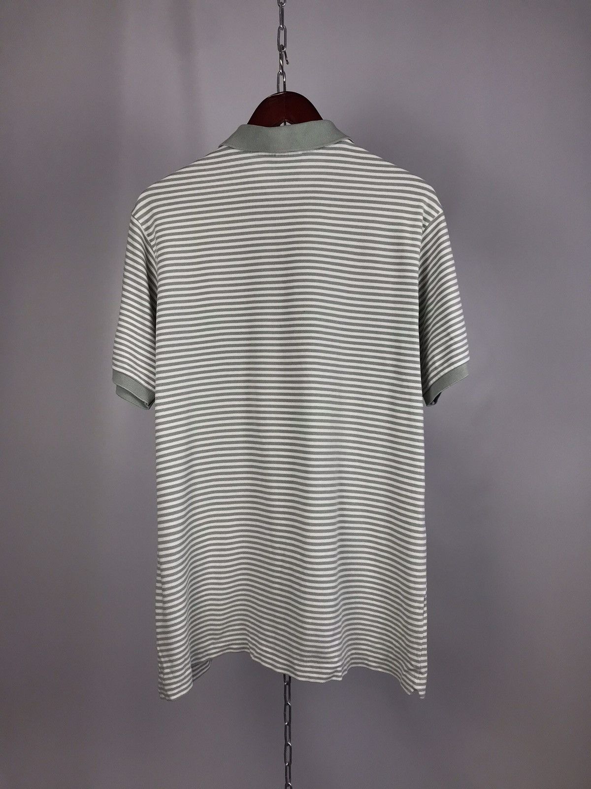 Lacoste Lacoste luxury streetwear stripes polo tee Size US XXL / EU 58 / 5 - 4 Thumbnail