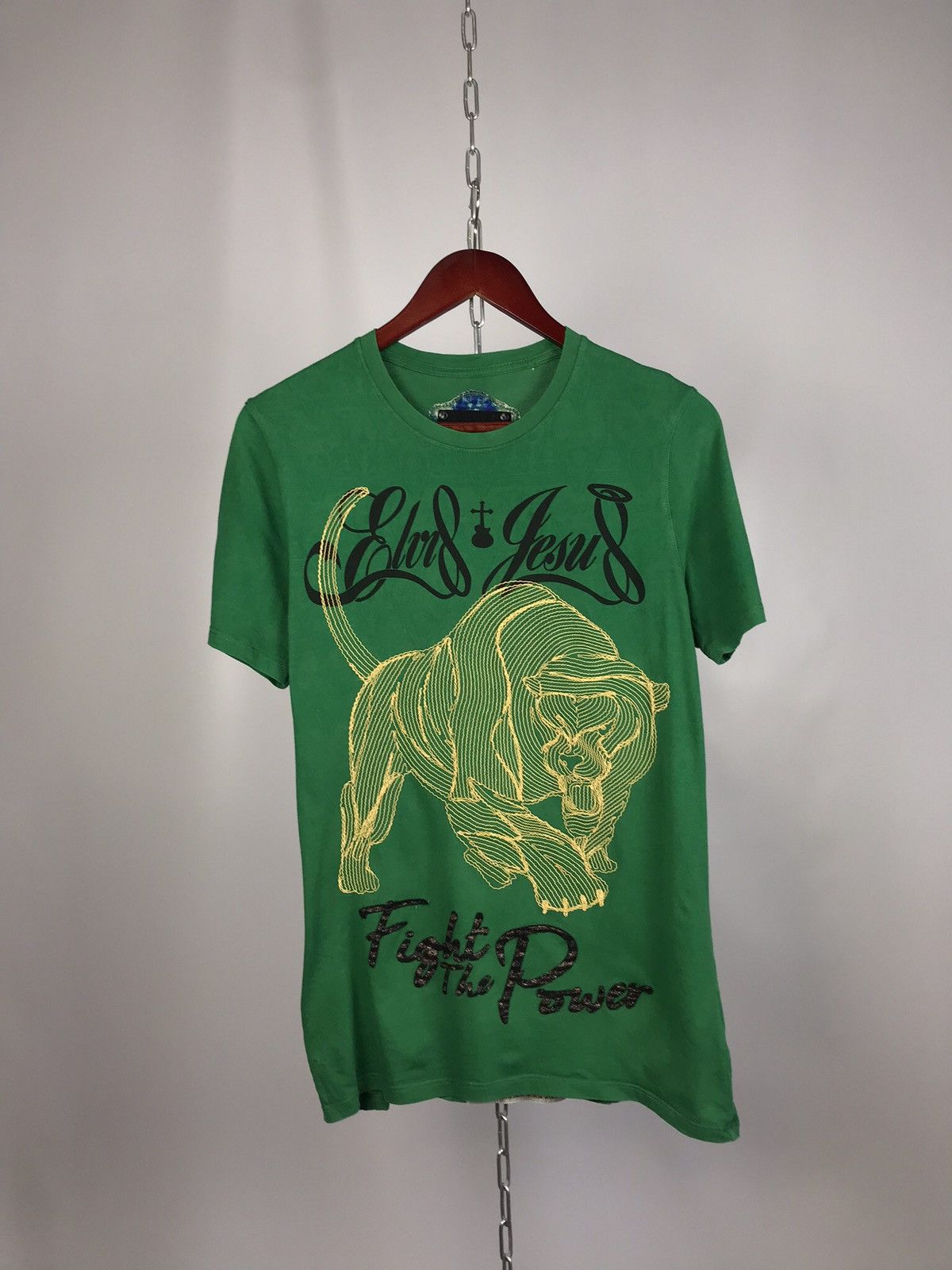 Other Elvis Jesus crazy designer tee Size US M / EU 48-50 / 2 - 1 Thumbnail