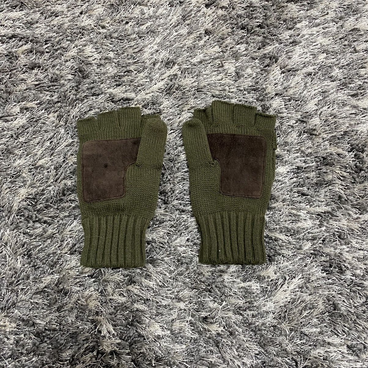 Vintage RETRO PUNK KNITTED VINTAGE Y2K TRANSFORMER GLOVES - № 4110 Size ONE SIZE - 3 Thumbnail