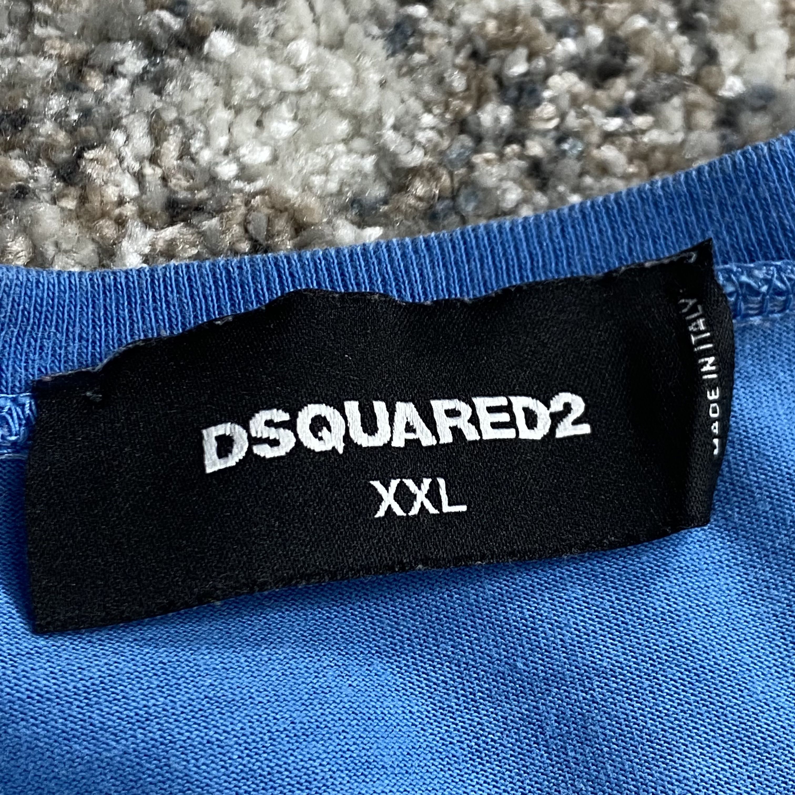 Dsquared2 RARE HANDCRAFTED WITH LOVE ORGANIC TEE DSQUARED2 CUTE TEE Size US XL / EU 56 / 4 - 8 Thumbnail