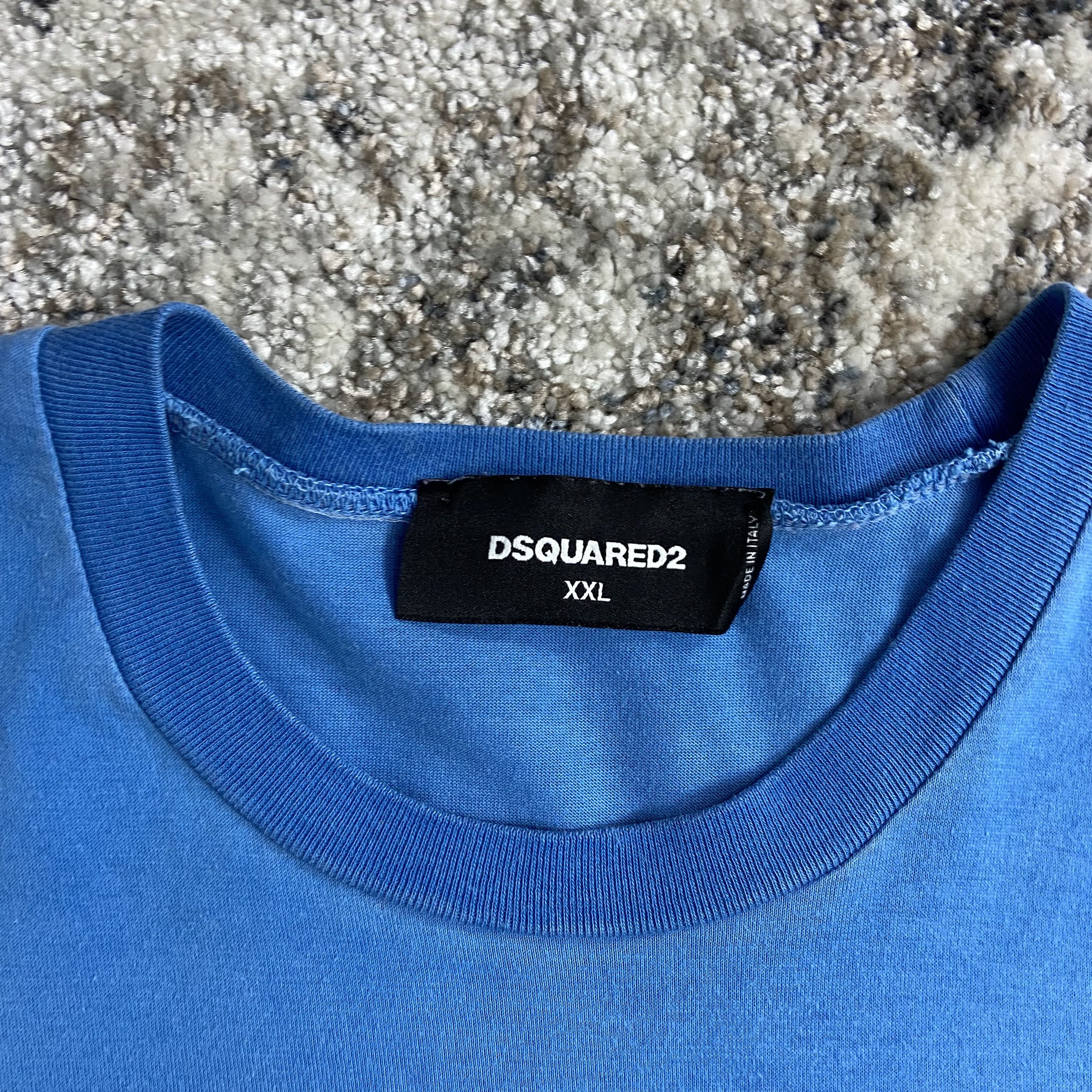 Dsquared2 RARE HANDCRAFTED WITH LOVE ORGANIC TEE DSQUARED2 CUTE TEE Size US XL / EU 56 / 4 - 7 Thumbnail