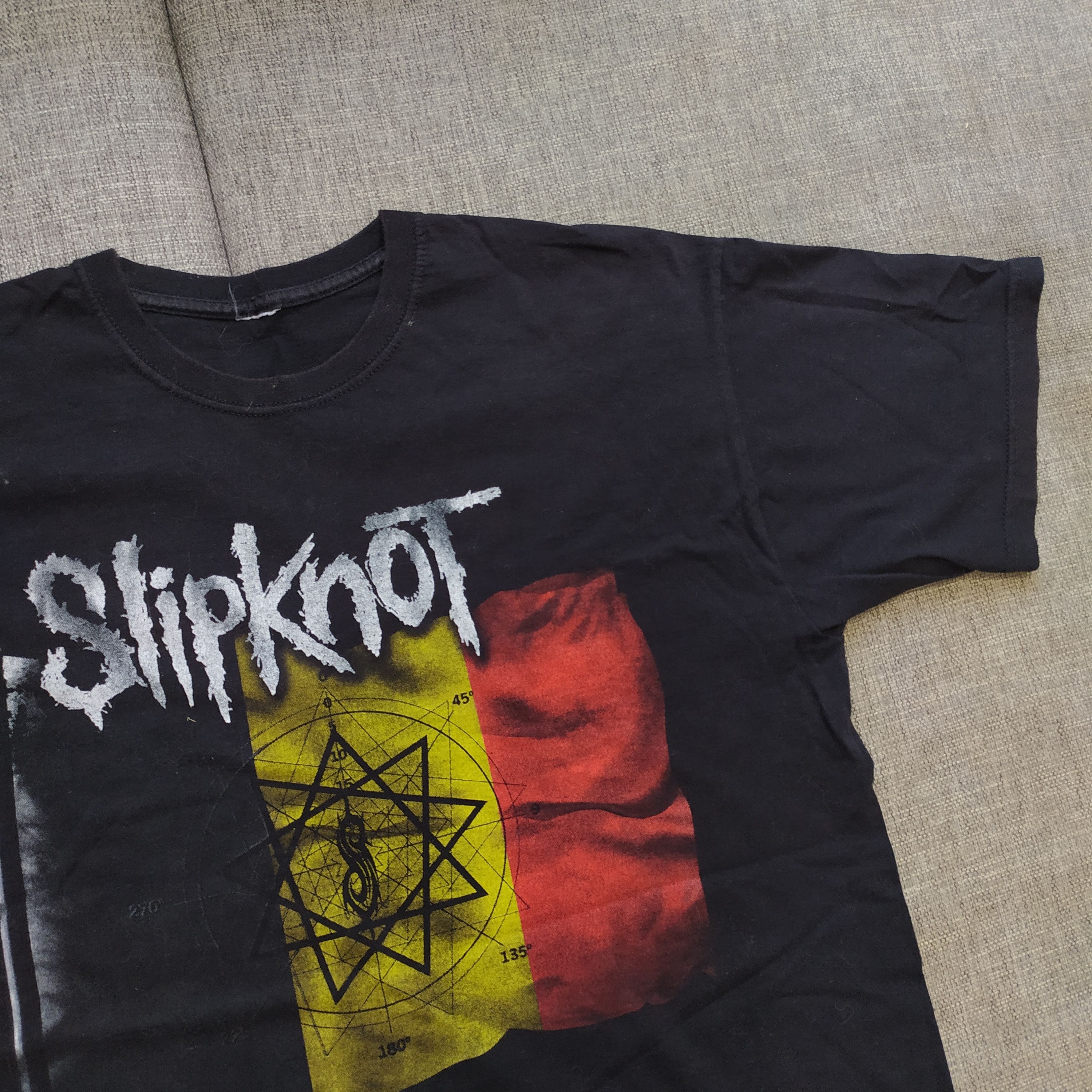 Band Tees × Vintage Vintage Y2K Slipknot Desel Belgium Band Tee Size US L / EU 52-54 / 3 - 3 Thumbnail