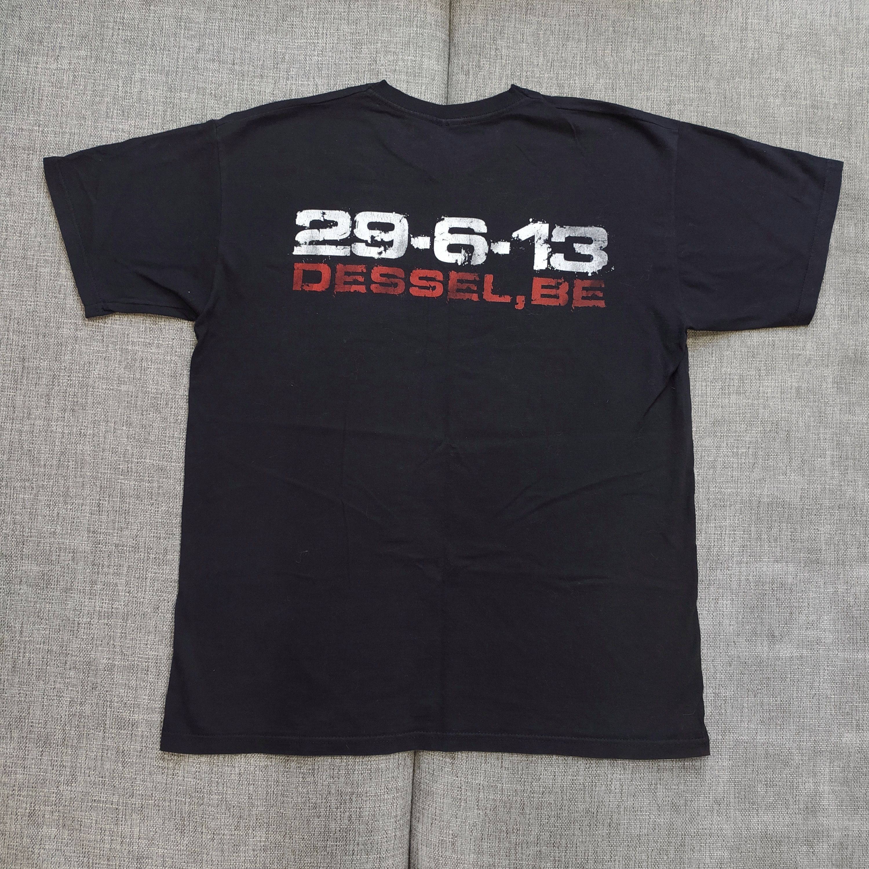 Band Tees × Vintage Vintage Y2K Slipknot Desel Belgium Band Tee Size US L / EU 52-54 / 3 - 4 Thumbnail