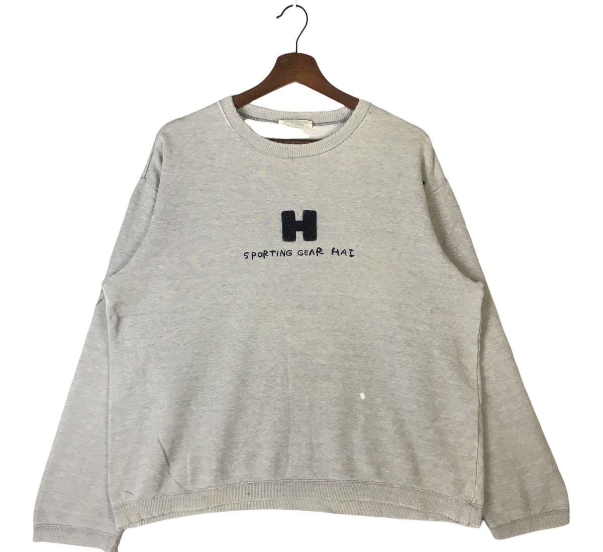 Vintage Distressed Issey Miyake Hai Sporting Gear Sweatshirt