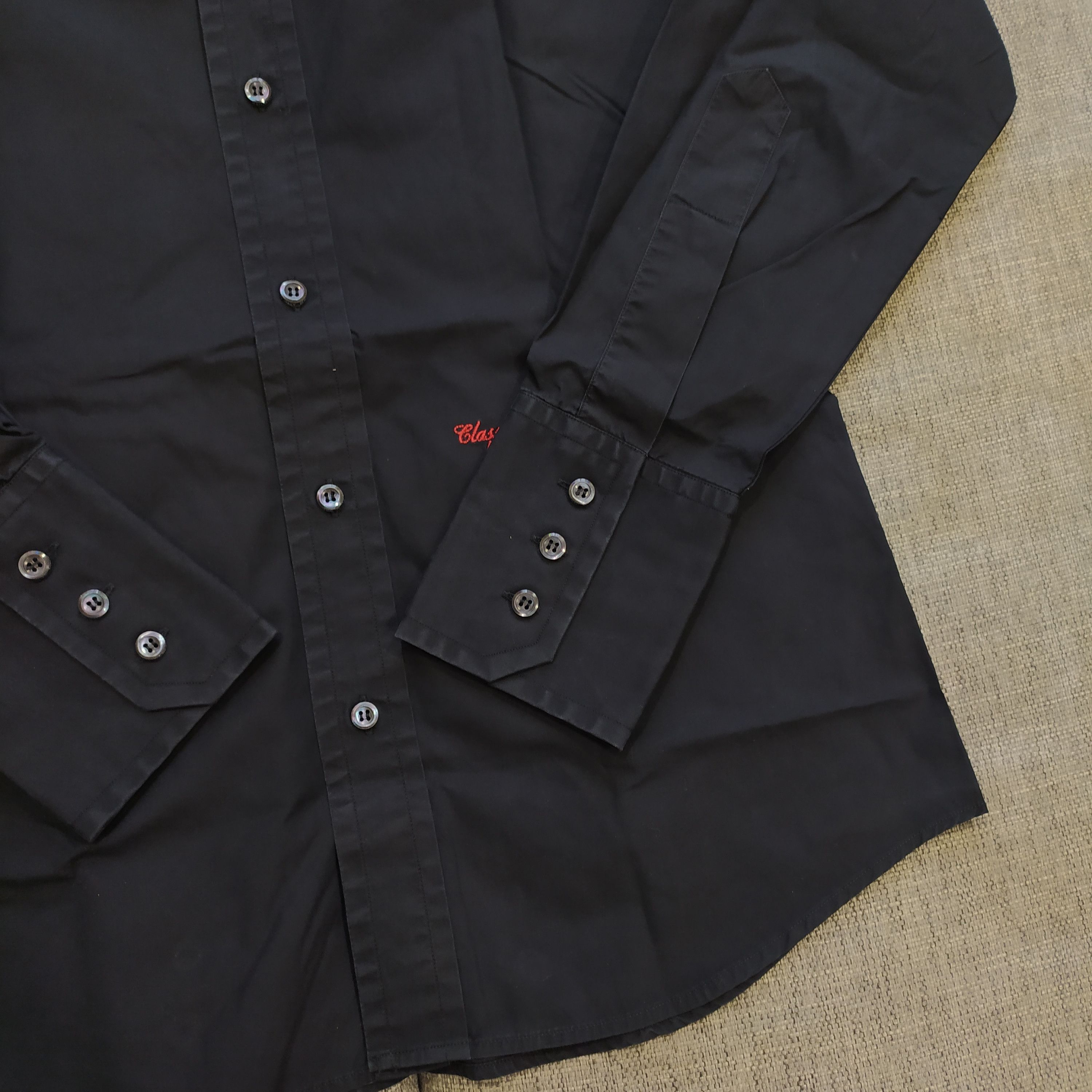 Dsquared2 × Vintage Vintage Dsquared2 Luxury Class Act logo Total Black shirt Size US M / EU 48-50 / 2 - 5 Thumbnail