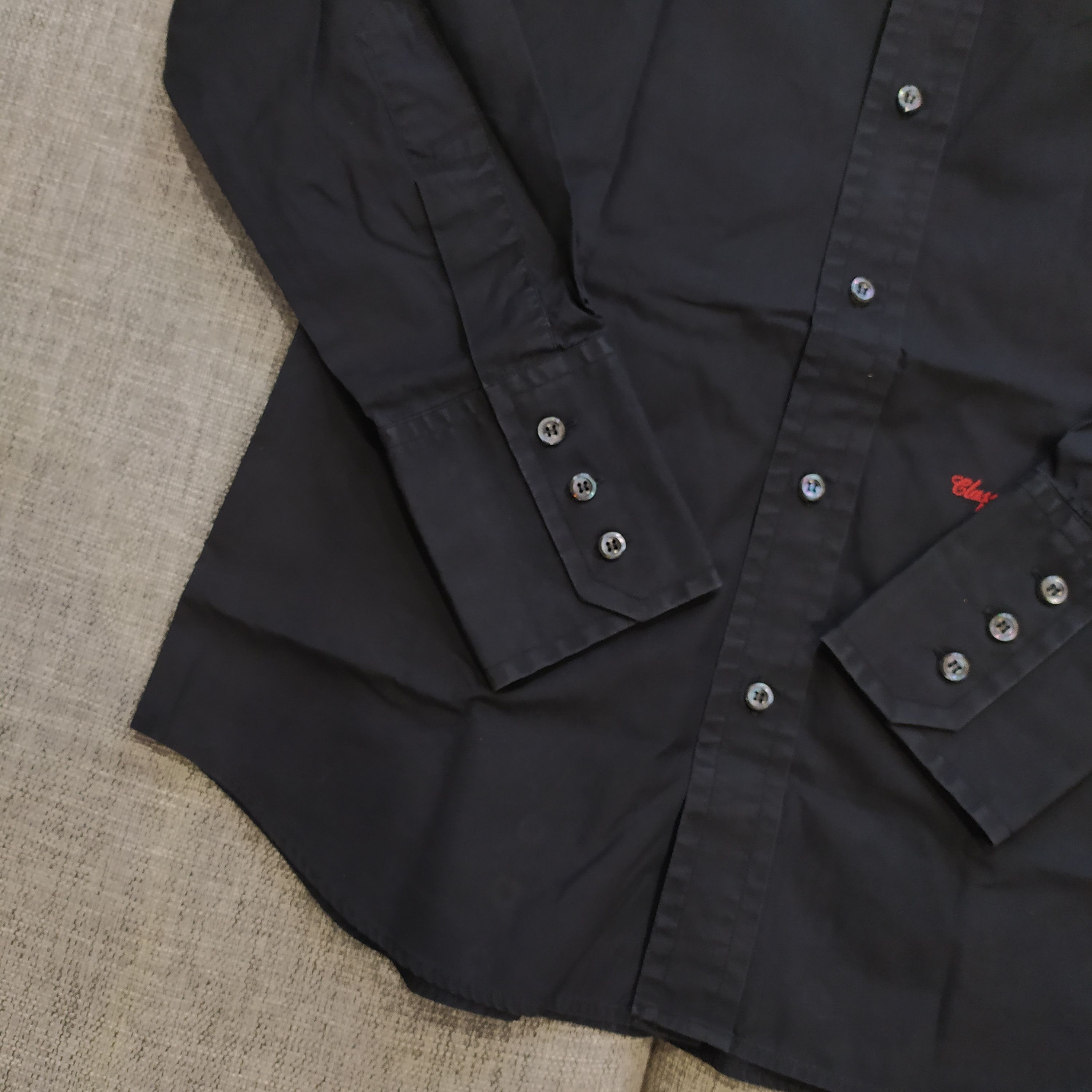 Dsquared2 × Vintage Vintage Dsquared2 Luxury Class Act logo Total Black shirt Size US M / EU 48-50 / 2 - 4 Thumbnail