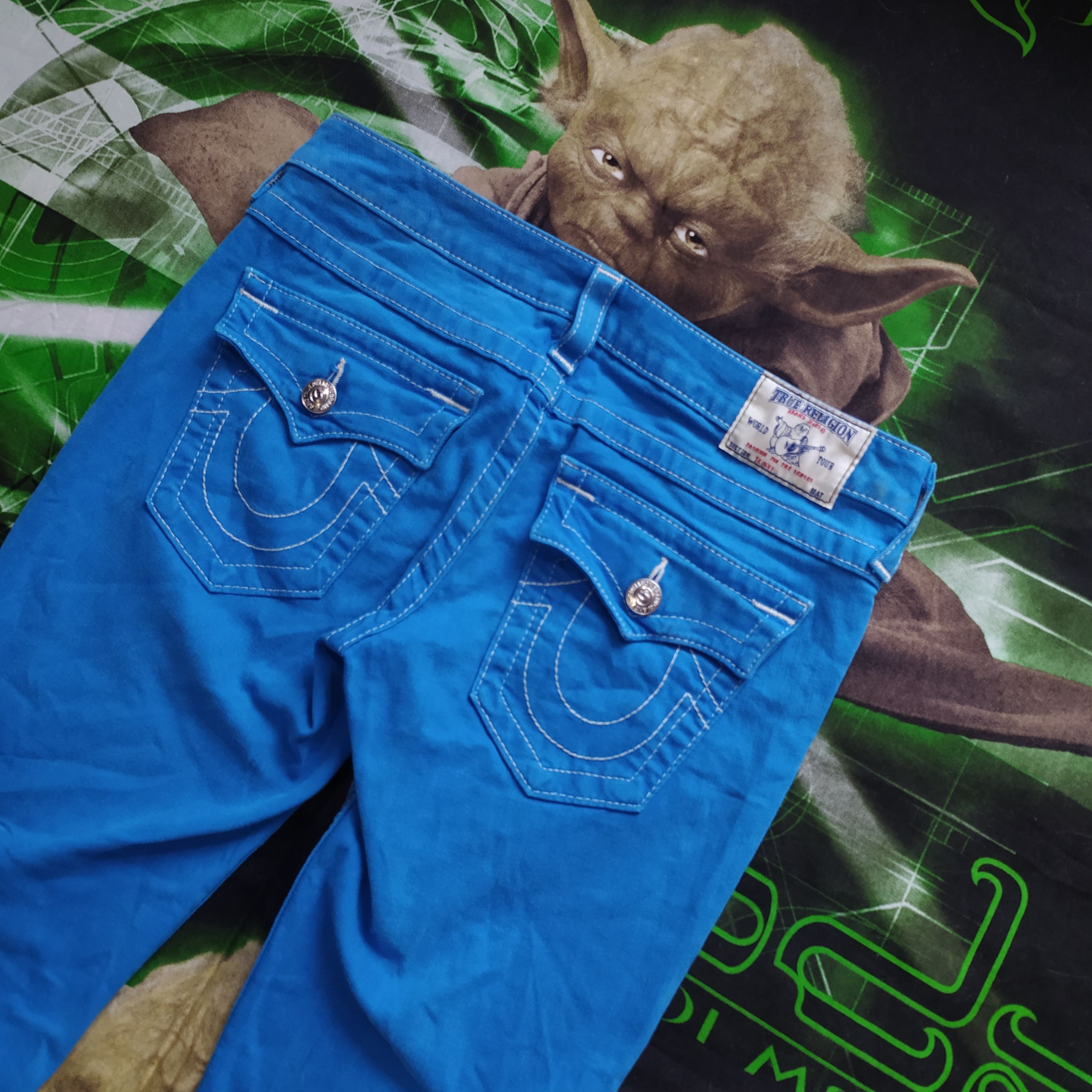 Japanese Brand × True Religion Vintage Y2K japanese Style Skinny True Religion Denim Jeans Size 29" - 8 Thumbnail