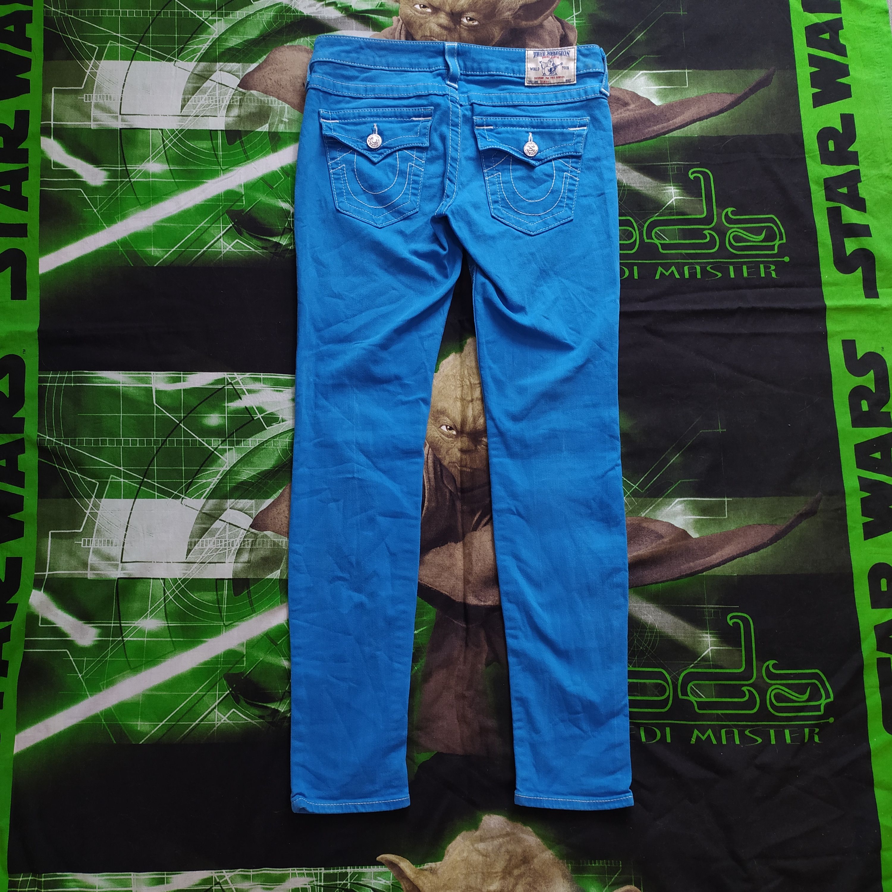 Japanese Brand × True Religion Vintage Y2K japanese Style Skinny True Religion Denim Jeans Size 29" - 7 Thumbnail