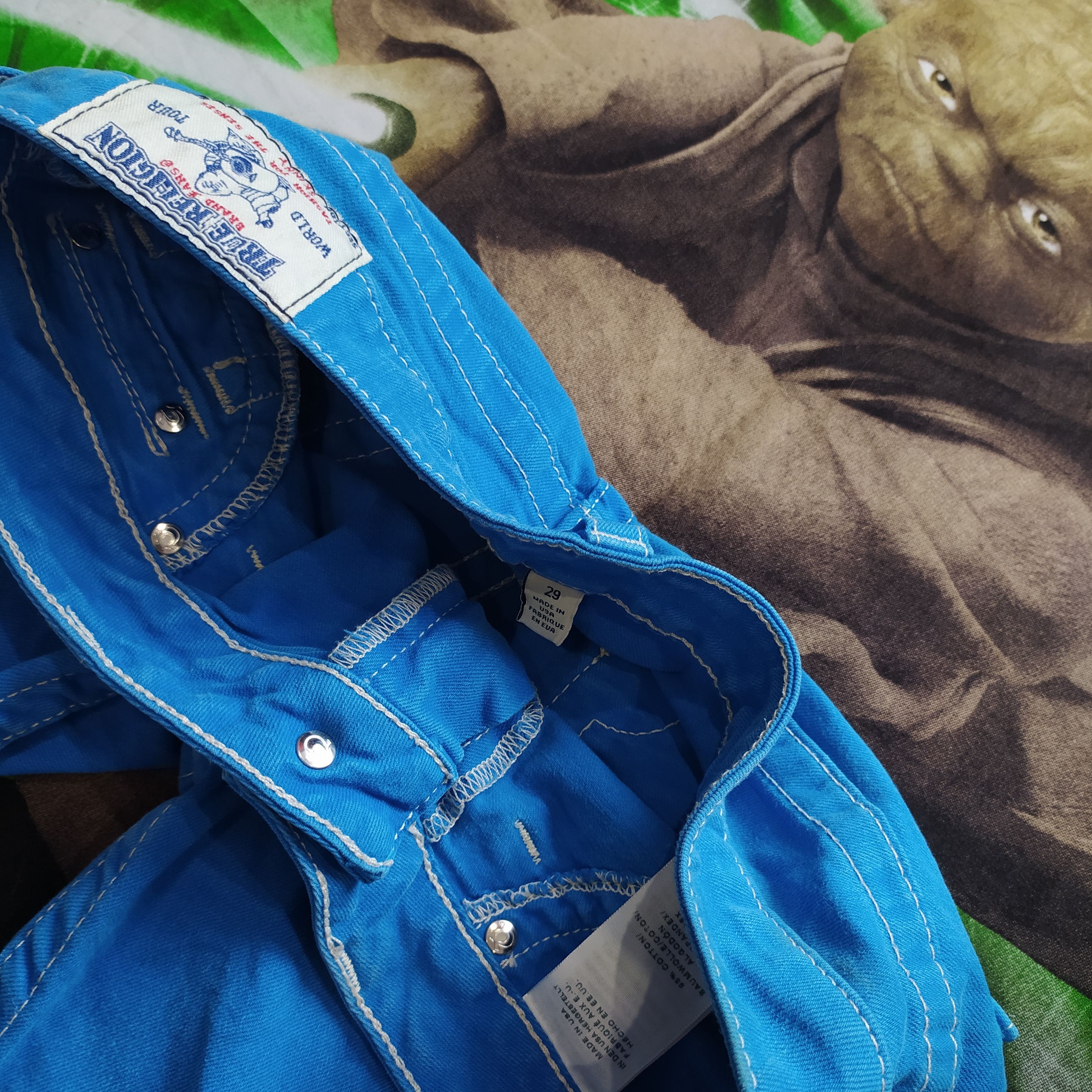 Japanese Brand × True Religion Vintage Y2K japanese Style Skinny True Religion Denim Jeans Size 29" - 4 Thumbnail