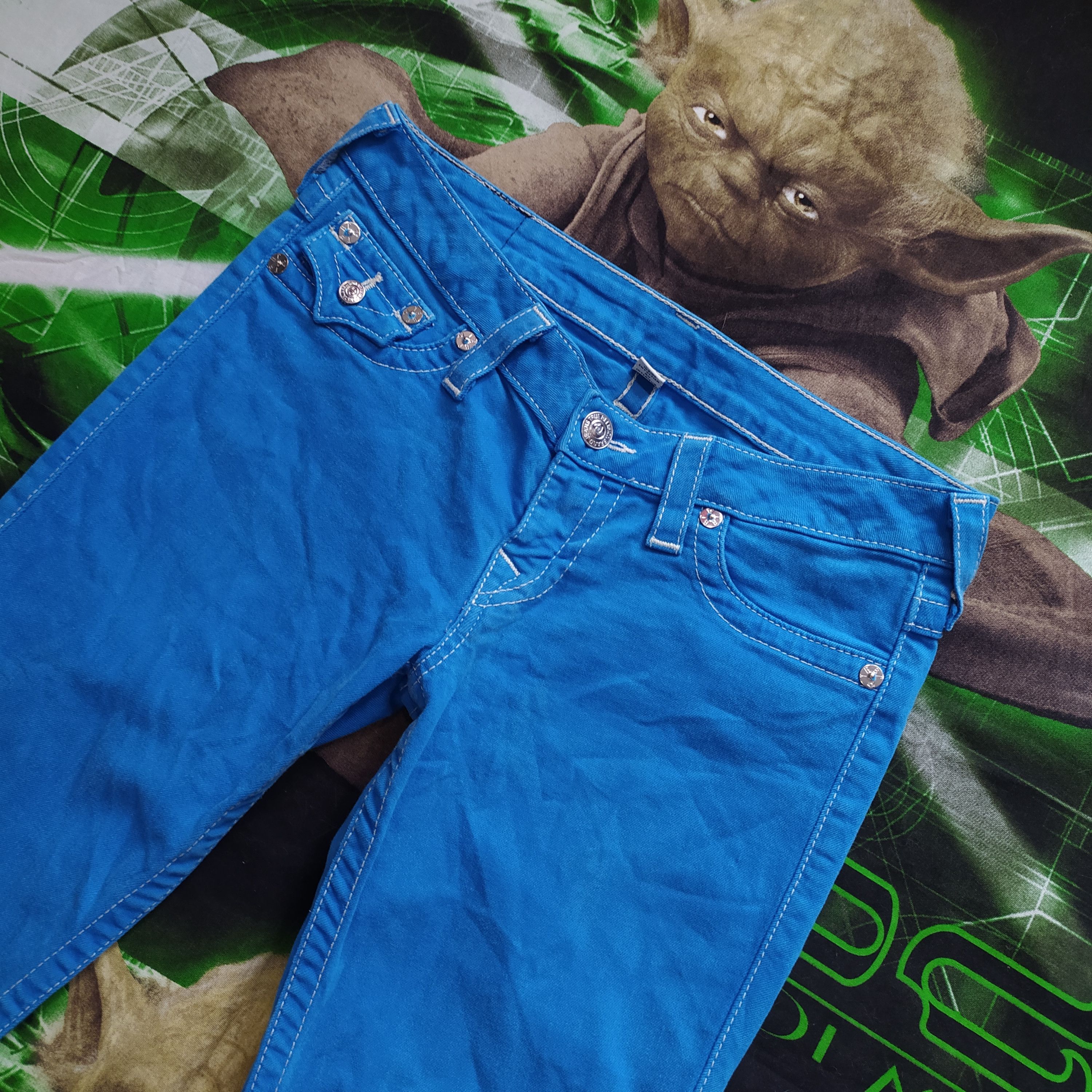 Japanese Brand × True Religion Vintage Y2K japanese Style Skinny True Religion Denim Jeans Size 29" - 2 Thumbnail