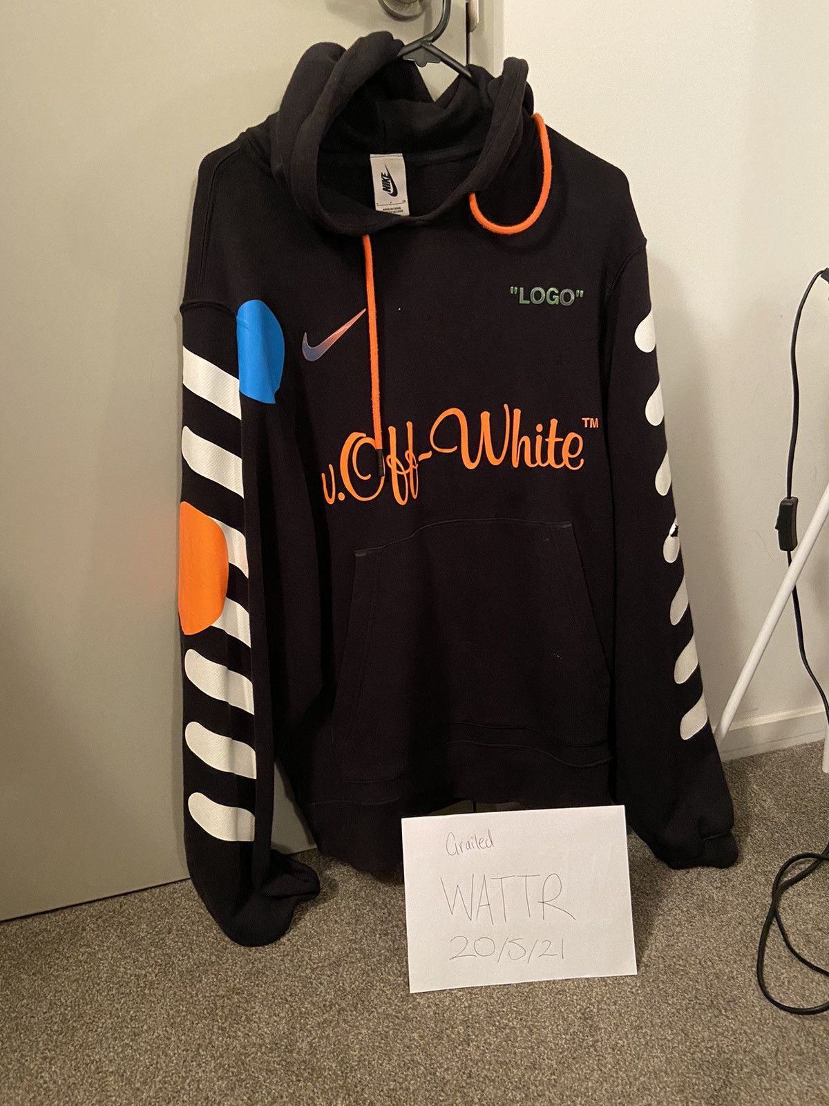 Nike Nike Off White Mercurial NRG Hoodie Grailed