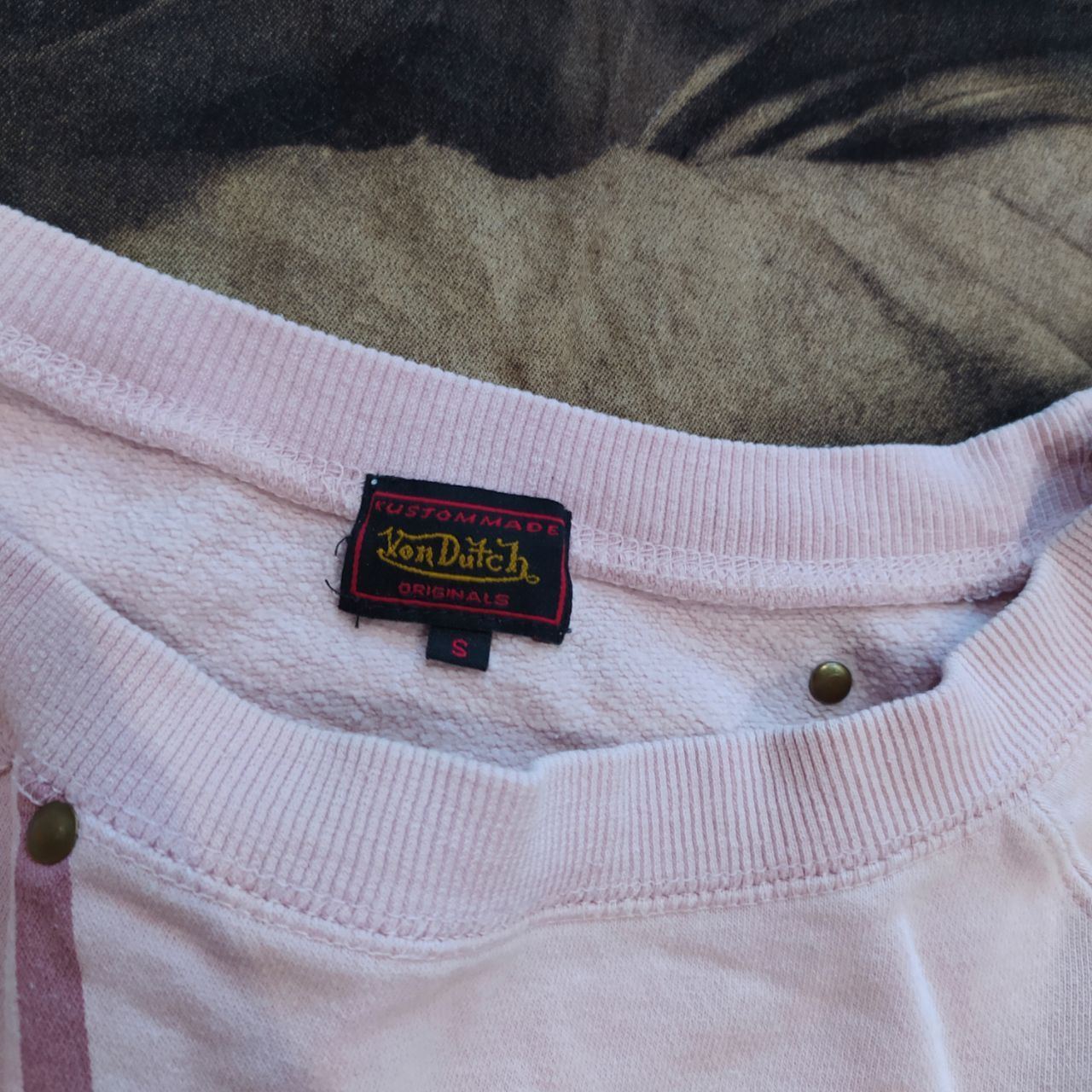 Vintage × Von Dutch Vintage Y2K Von Dutch originals crop top tatoo sweatshirt Size S / US 4 / IT 40 - 5 Thumbnail