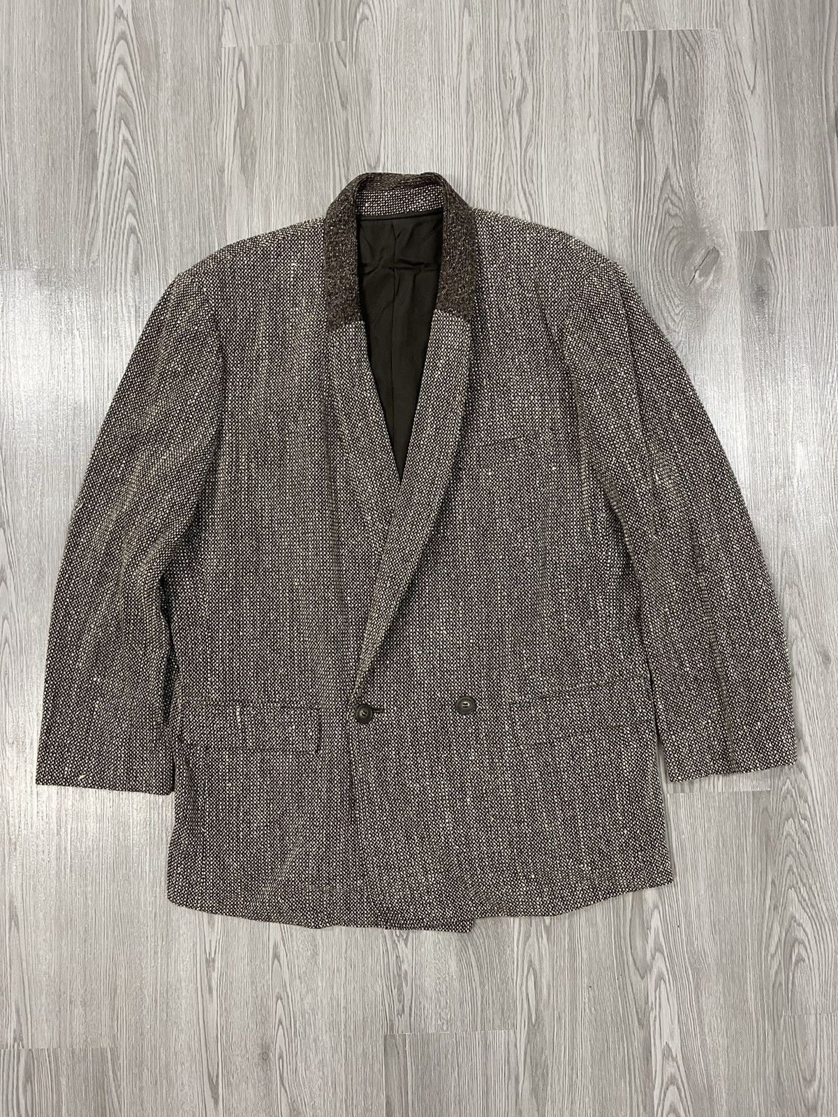 Issey Miyake 🔥🔥Issey miyake for men wool jacket/blazer/coat Size US L / EU 52-54 / 3 - 2 Thumbnail