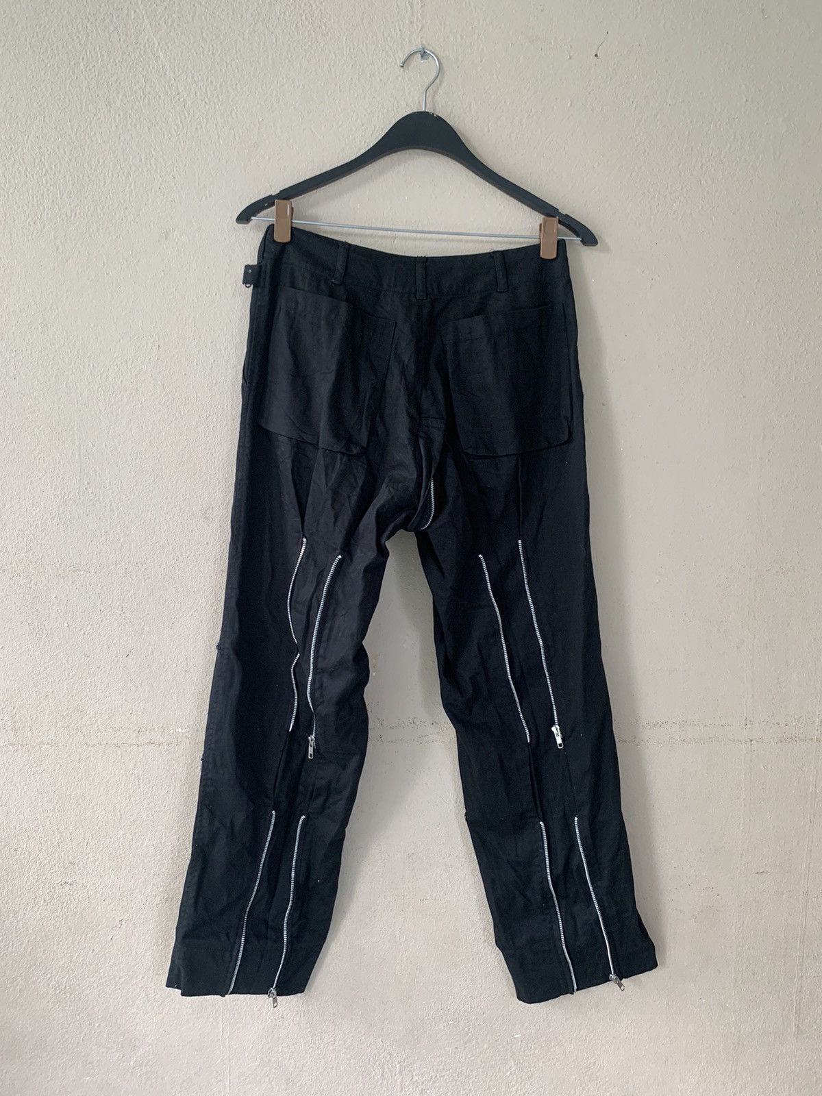 Japanese Brand Zipper Punk Pants Like Seditionaries Size US 32 / EU 48 - 5 Thumbnail