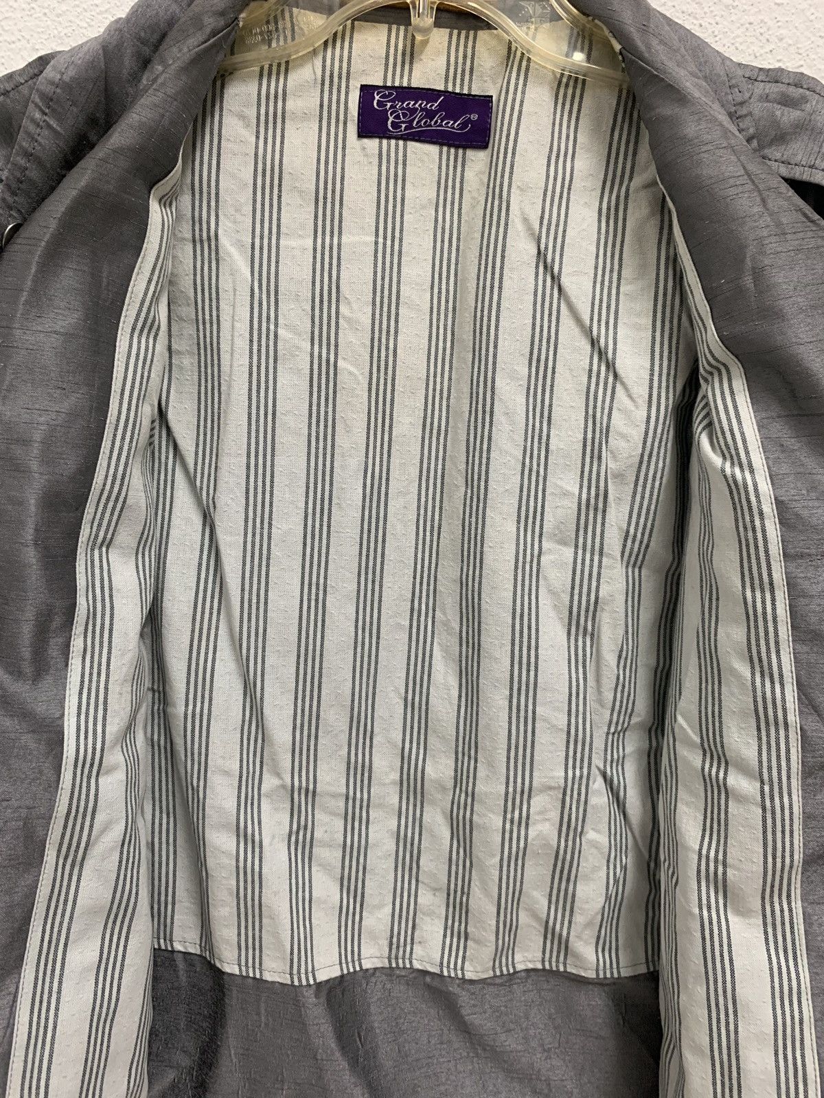 Designer × Japanese Brand Grand Global Japan Motorcycle Zipper Jacket Size US L / EU 52-54 / 3 - 6 Thumbnail