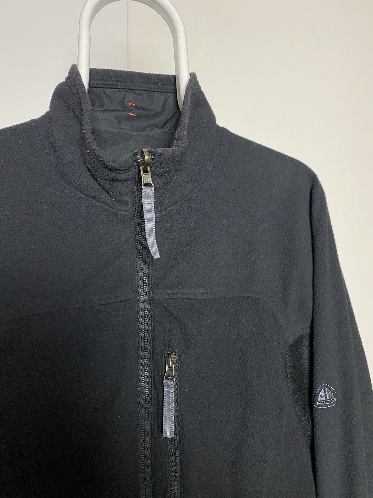 Nike × Nike ACG × Vintage Nike ACG jacket vintage reversible fleece black 2000s Size US M / EU 48-50 / 2 - 9 Thumbnail