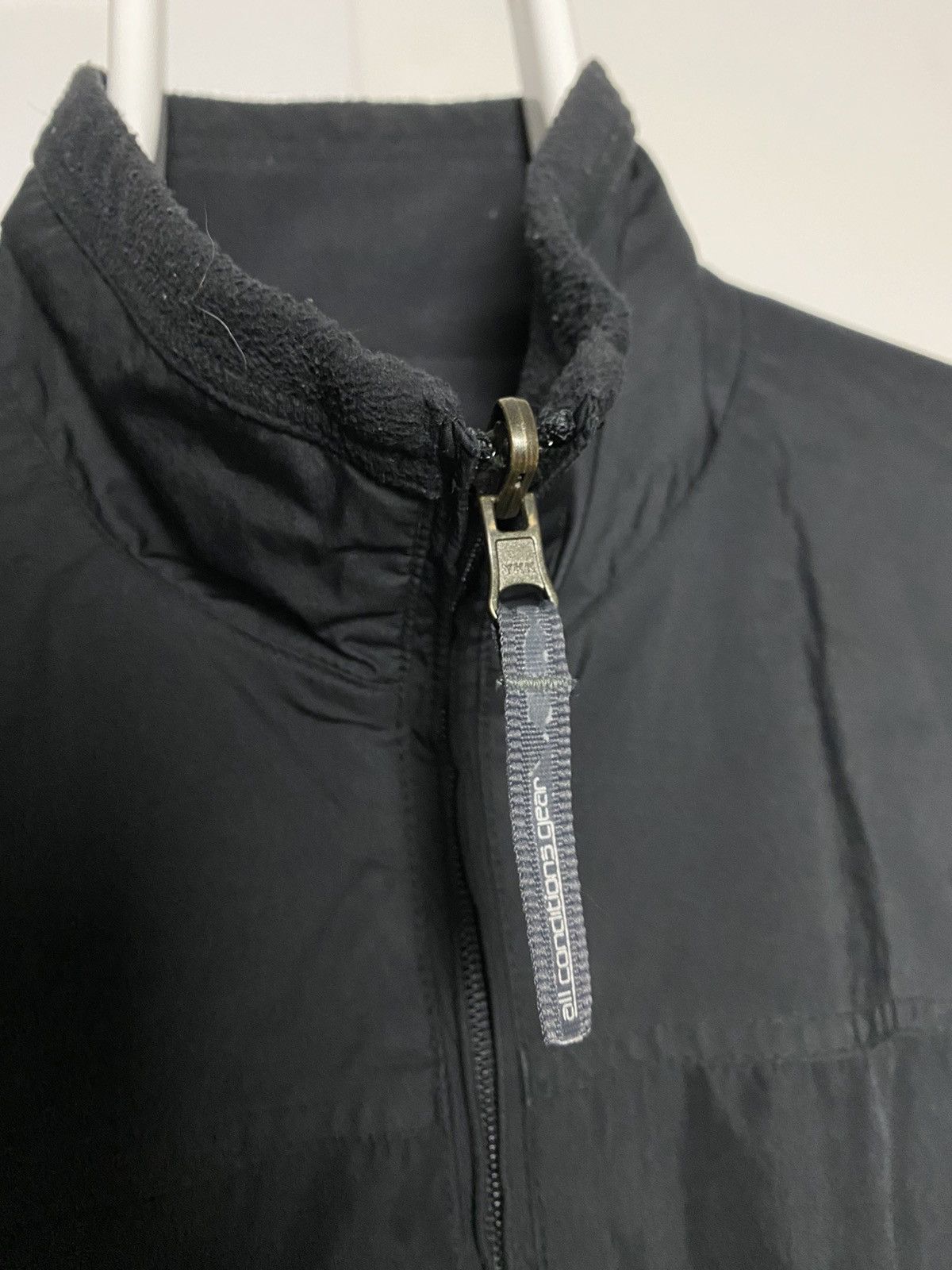 Nike × Nike ACG × Vintage Nike ACG jacket vintage reversible fleece black 2000s Size US M / EU 48-50 / 2 - 3 Thumbnail