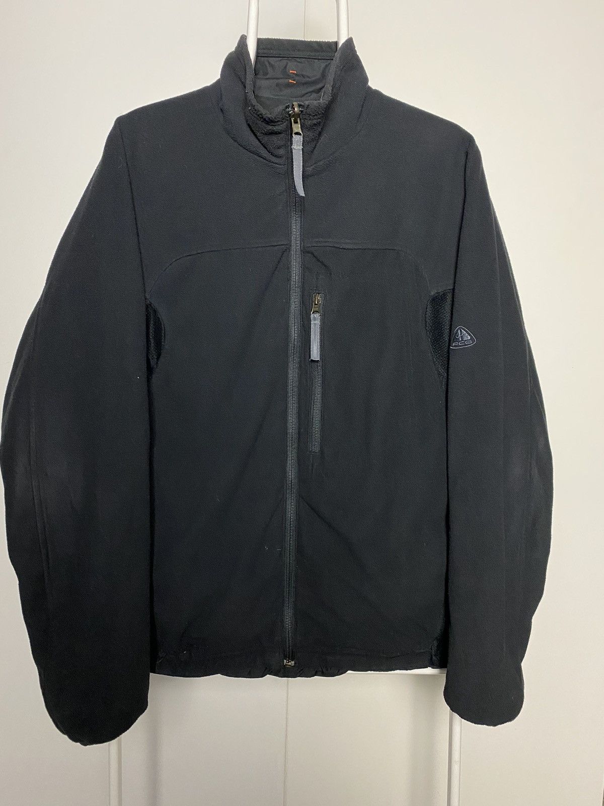 Nike × Nike ACG × Vintage Nike ACG jacket vintage reversible fleece black 2000s Size US M / EU 48-50 / 2 - 8 Thumbnail