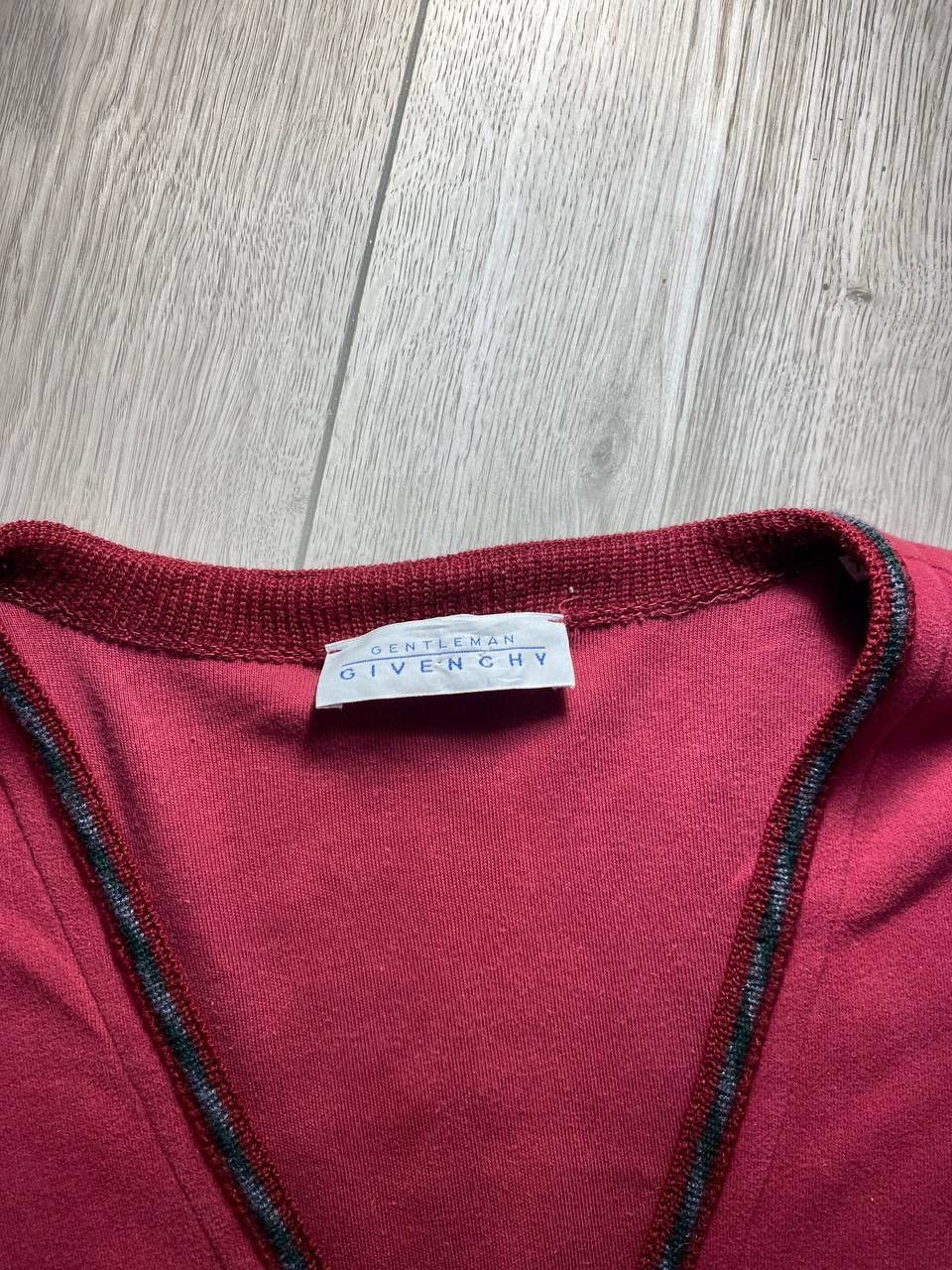 Givenchy Vintage Givenchy embroidery small logo cardigan Size US L / EU 52-54 / 3 - 2 Thumbnail