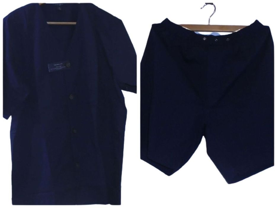Club Room Men's Pajamas Shorts Knee Length Pajama Set Navy Grailed