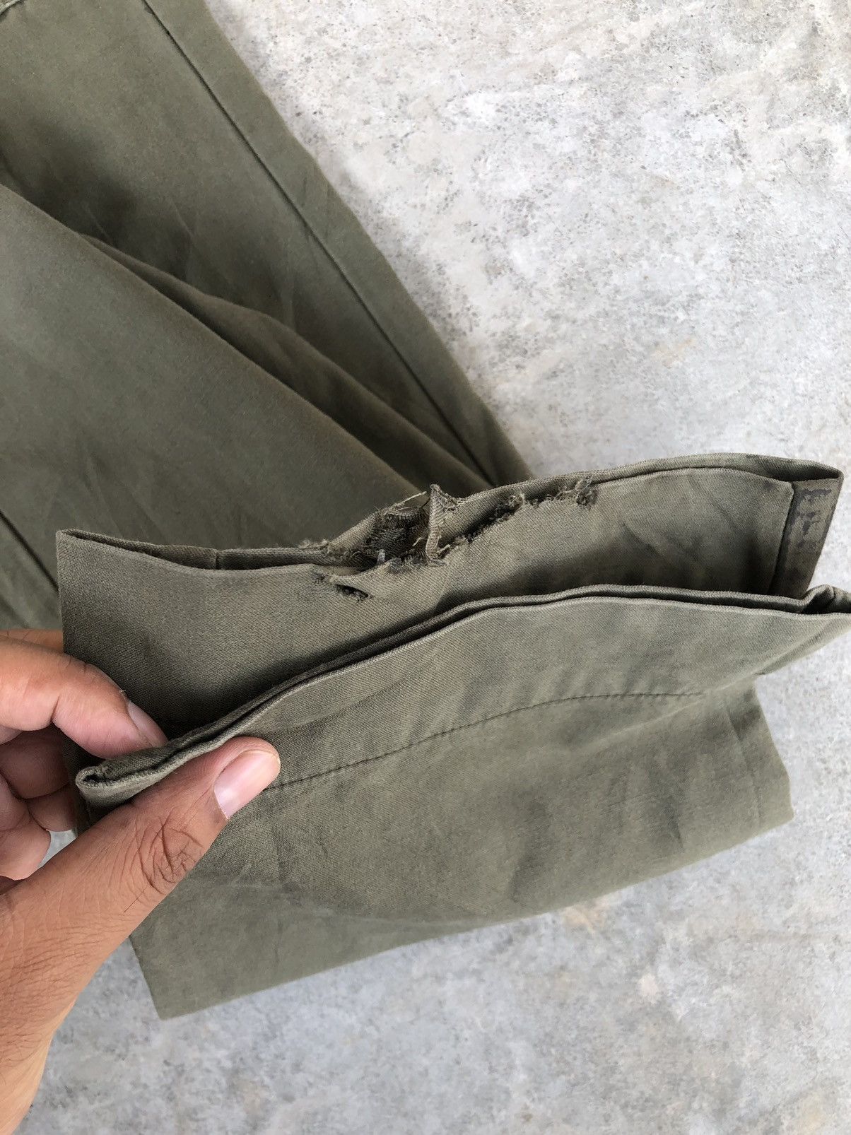 Japanese Brand Back number world cargo pants tatical Size US 29 - 4 Thumbnail