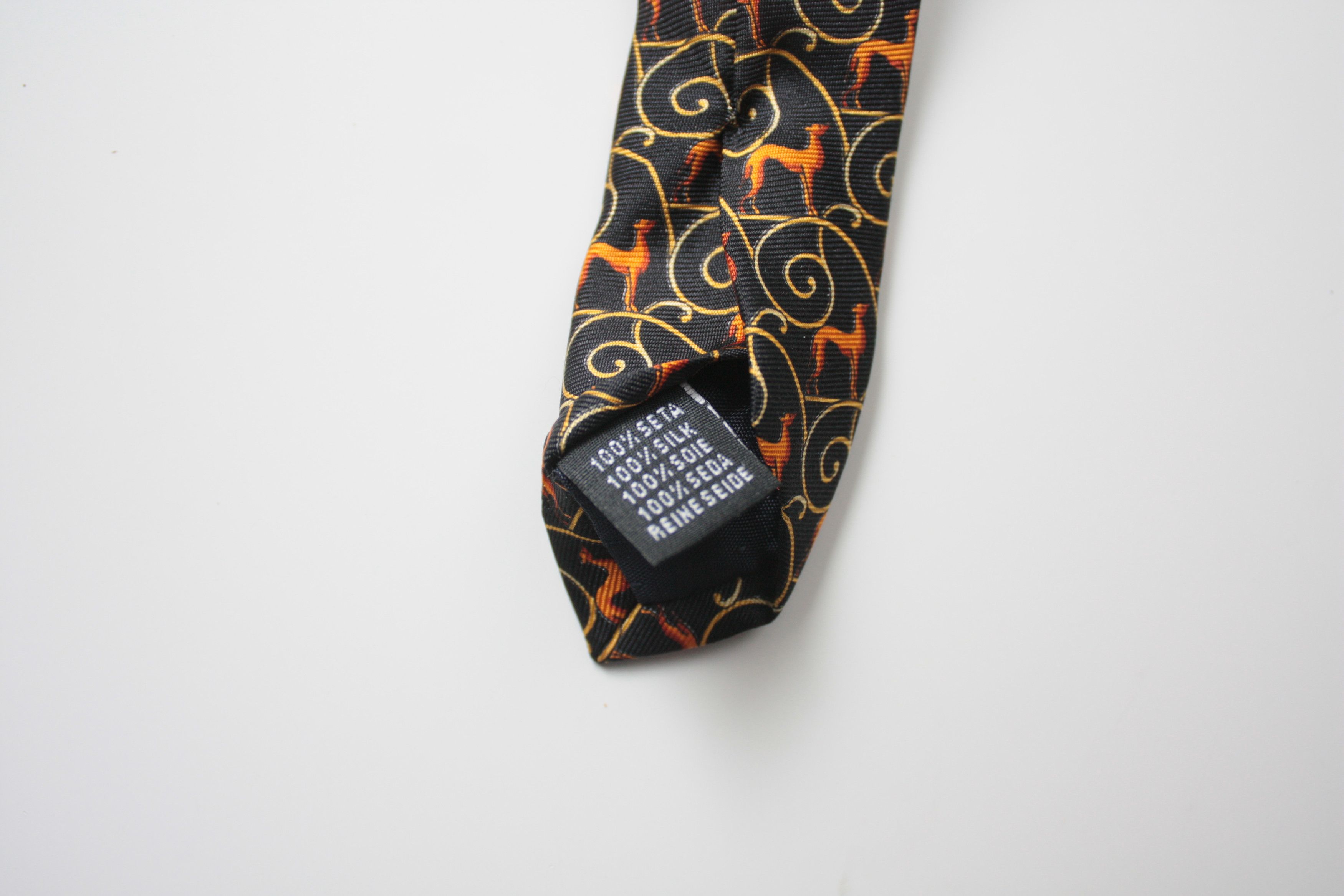 Balenciaga Balenciaga Paris Pour Homme Silk Tie Made In Italy Size ONE SIZE - 3 Thumbnail
