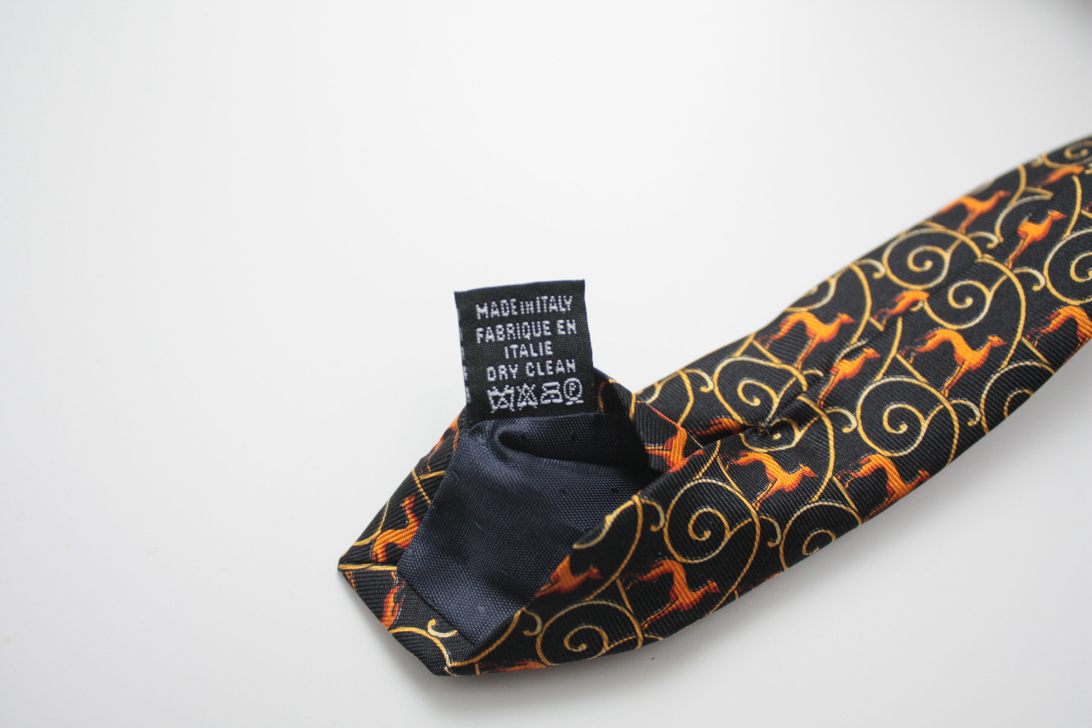 Balenciaga Balenciaga Paris Pour Homme Silk Tie Made In Italy Size ONE SIZE - 4 Thumbnail