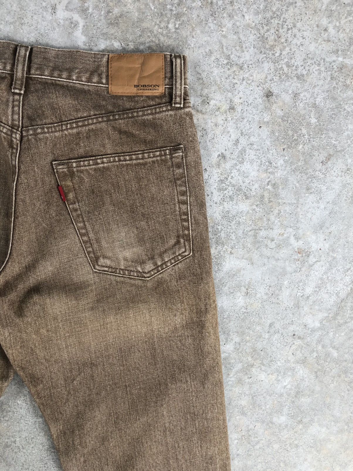 If Six Was Nine Bobson Distressed Jeans Straight Fit Size US 30 / EU 46 - 10 Thumbnail
