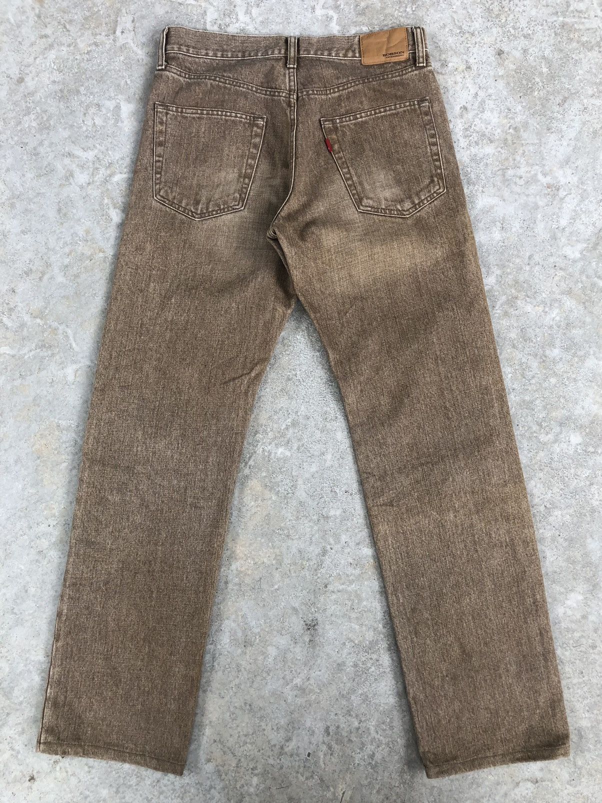 If Six Was Nine Bobson Distressed Jeans Straight Fit Size US 30 / EU 46 - 2 Thumbnail