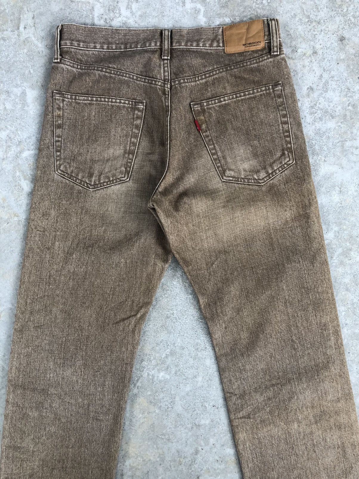 If Six Was Nine Bobson Distressed Jeans Straight Fit Size US 30 / EU 46 - 8 Thumbnail