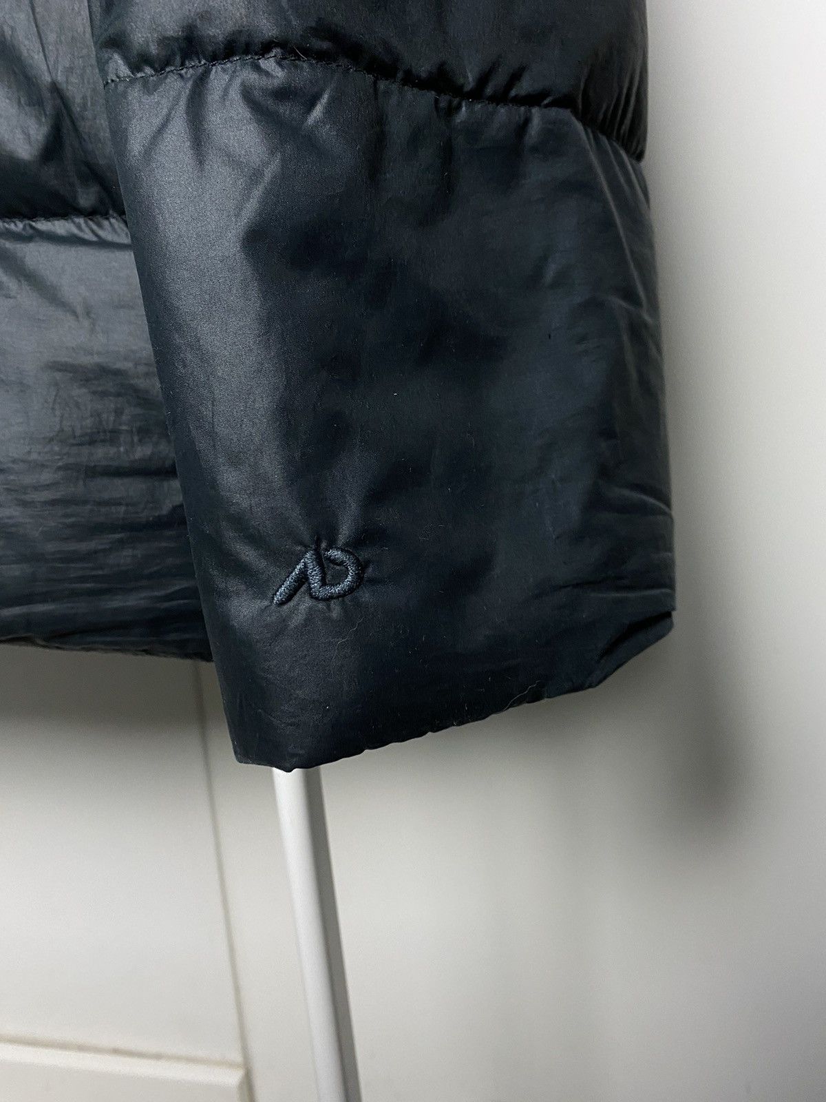 Nike × Vintage Nike vintage black puffer jacket small swoosh Size US XL / EU 56 / 4 - 4 Thumbnail