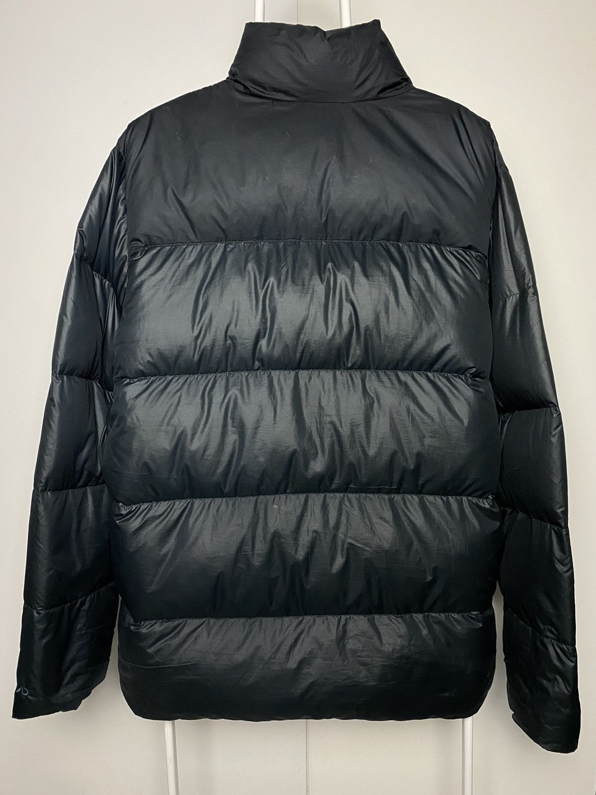 Nike × Vintage Nike vintage black puffer jacket small swoosh Size US XL / EU 56 / 4 - 5 Thumbnail