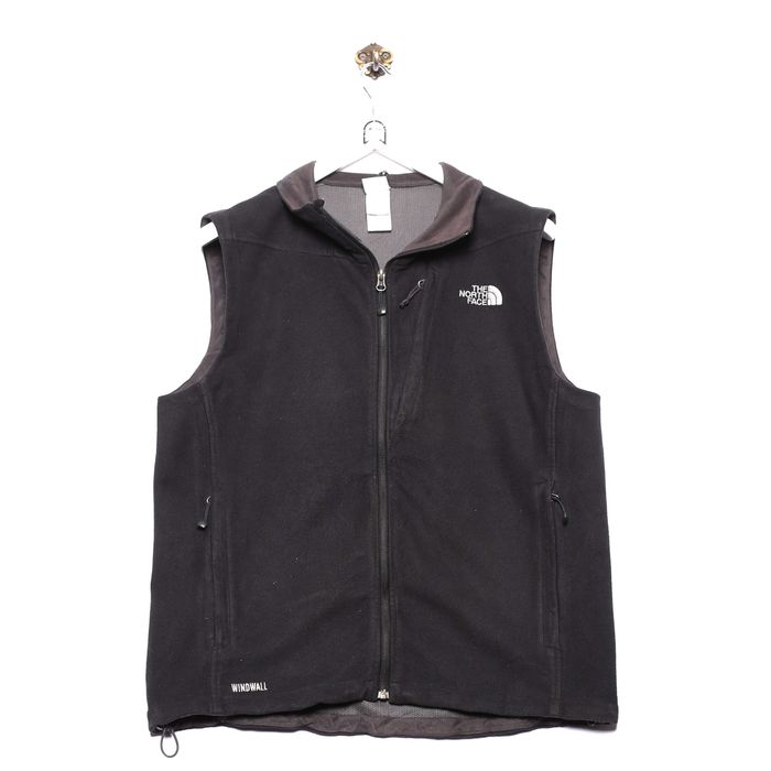 The North Face The North Face Vest Logo Embroidered Black | Grailed