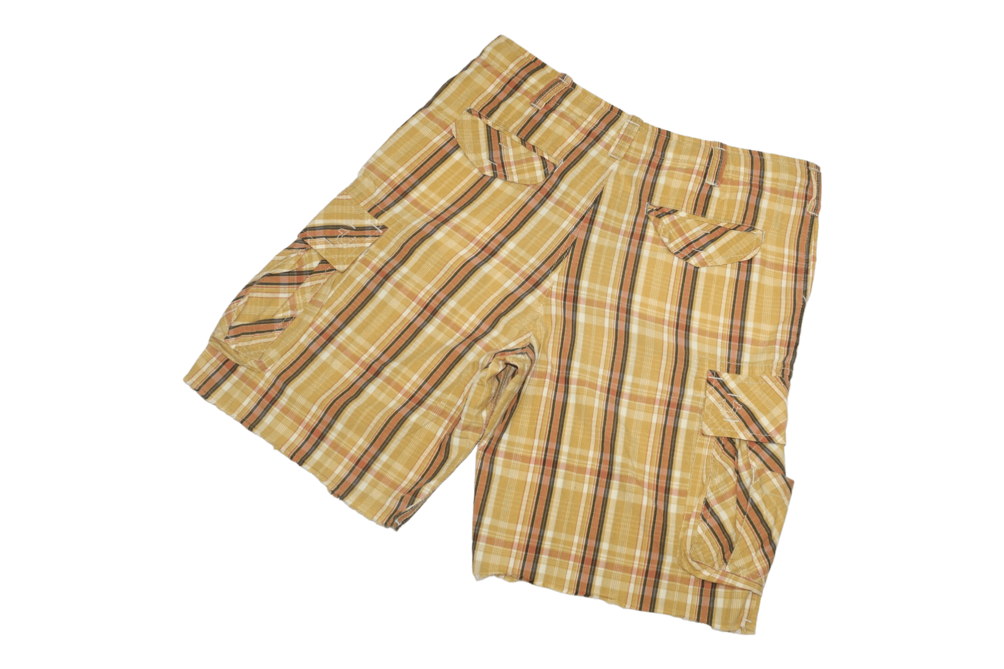 True Religion True Religion Madras Bermuda Cargo Shorts Size US 34 / EU 50 - 7 Thumbnail