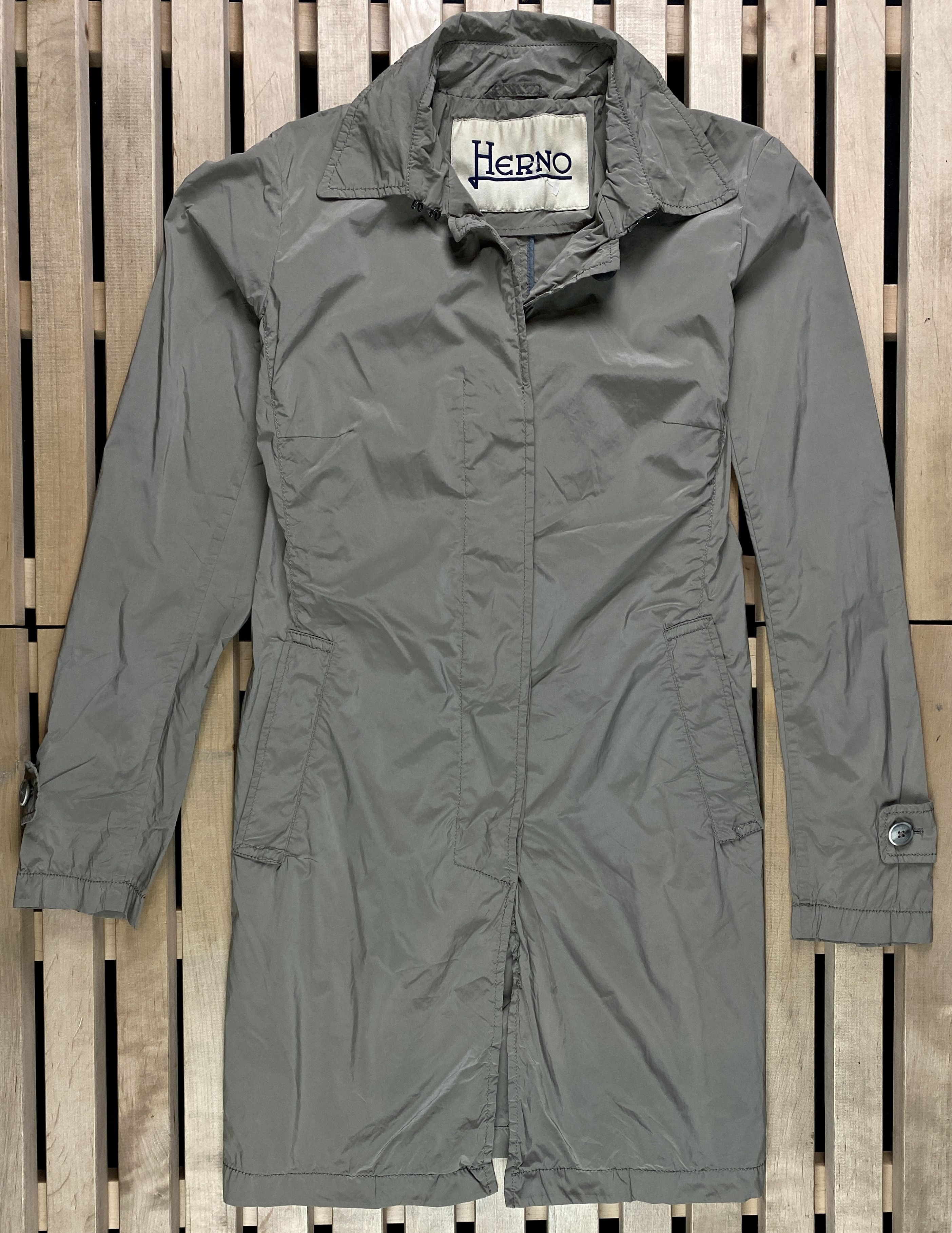 Herno Womens Trench Jacket Herno Size 44 Size M / US 6-8 / IT 42-44 - 1 Thumbnail