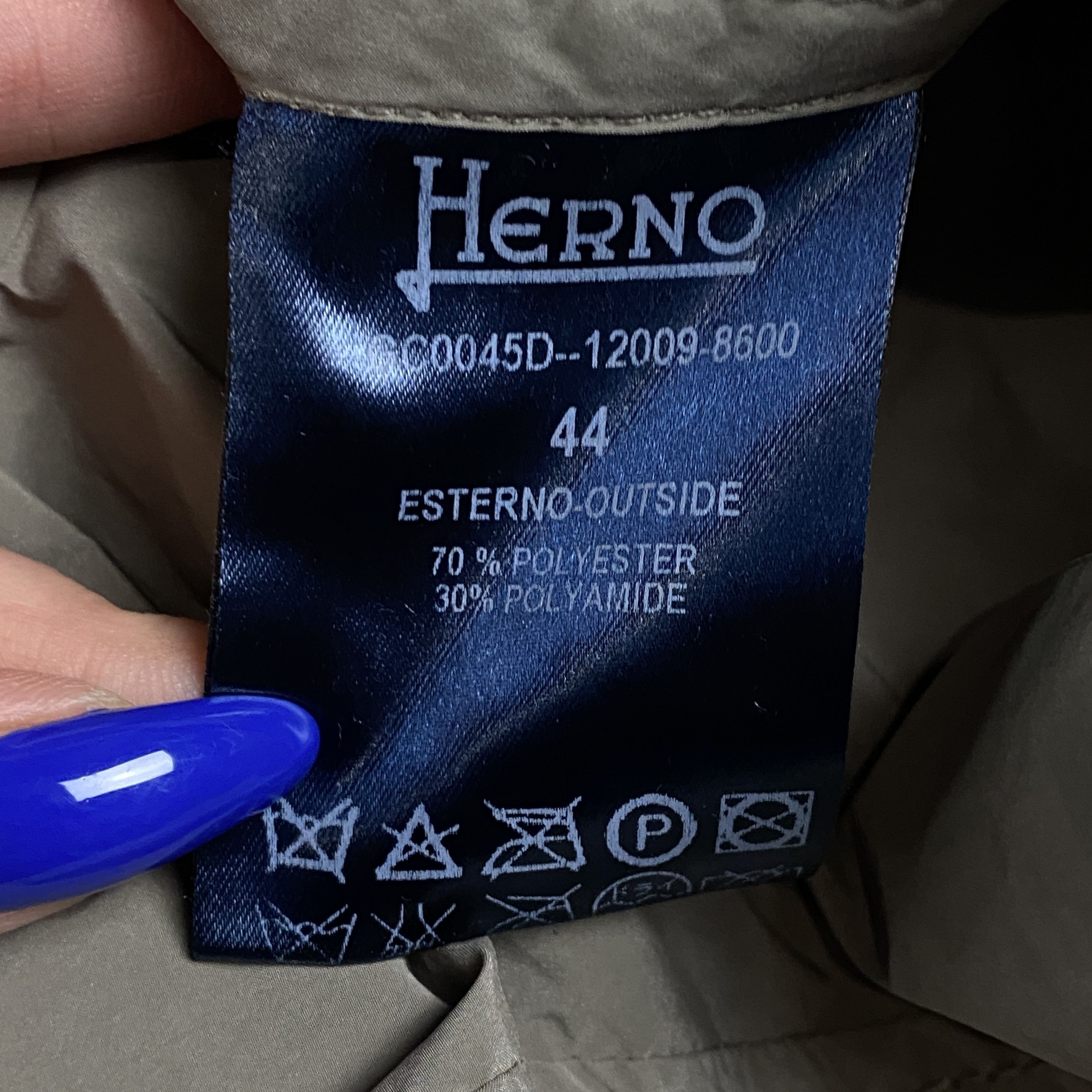 Herno Womens Trench Jacket Herno Size 44 Size M / US 6-8 / IT 42-44 - 7 Thumbnail