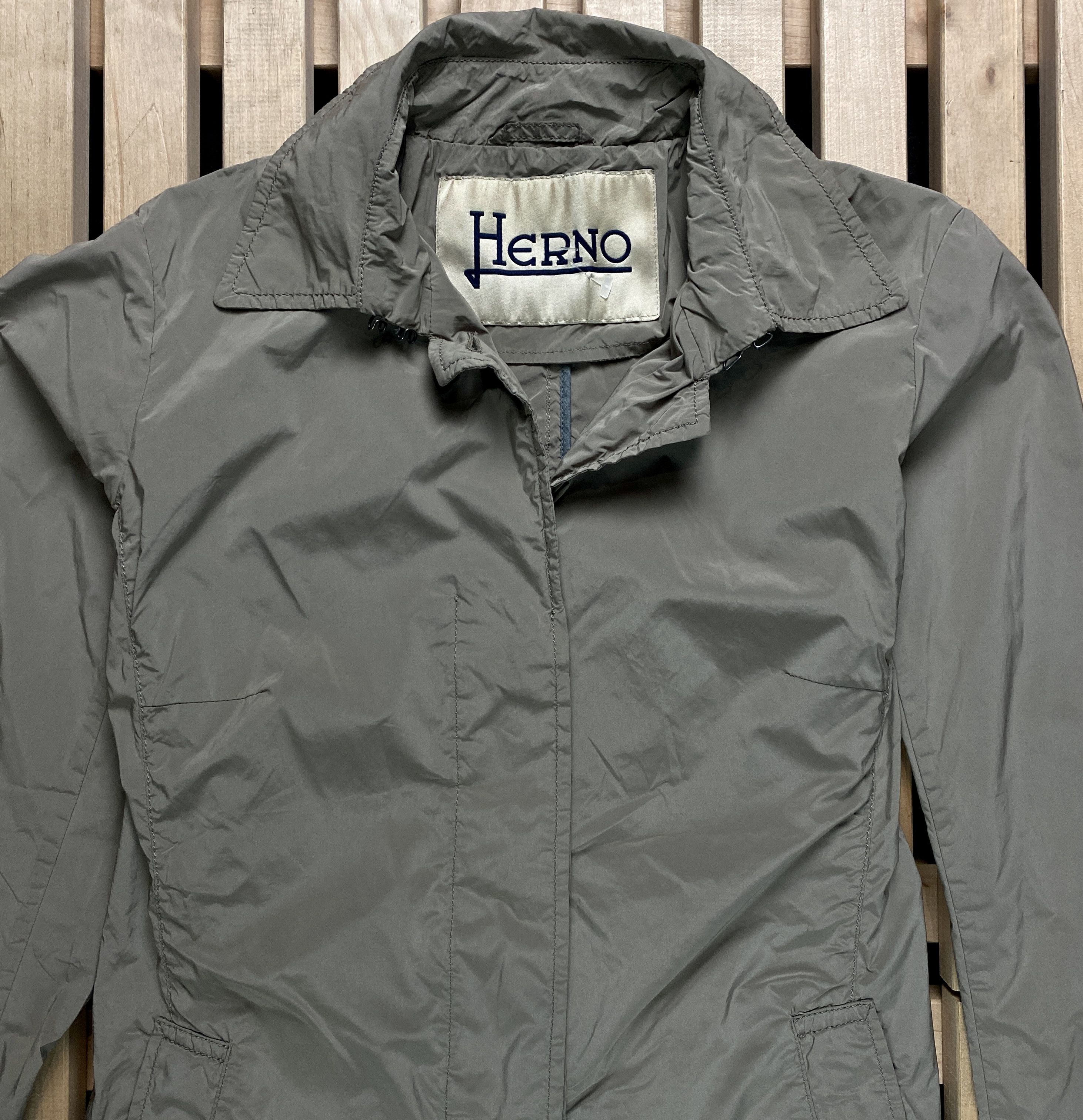 Herno Womens Trench Jacket Herno Size 44 Size M / US 6-8 / IT 42-44 - 2 Thumbnail