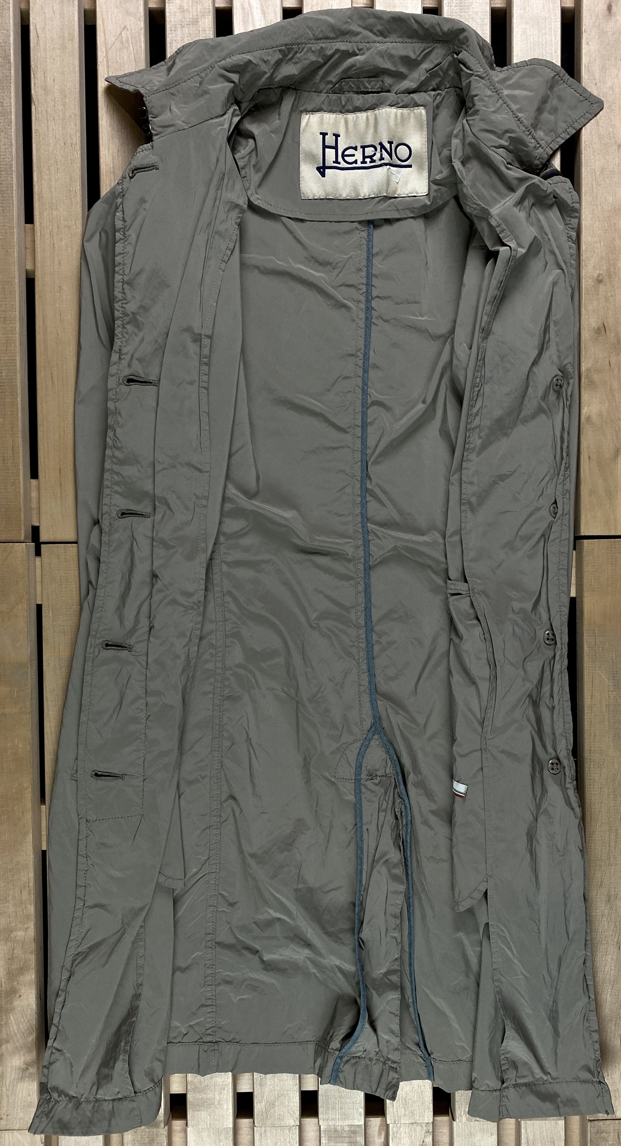Herno Womens Trench Jacket Herno Size 44 Size M / US 6-8 / IT 42-44 - 4 Thumbnail