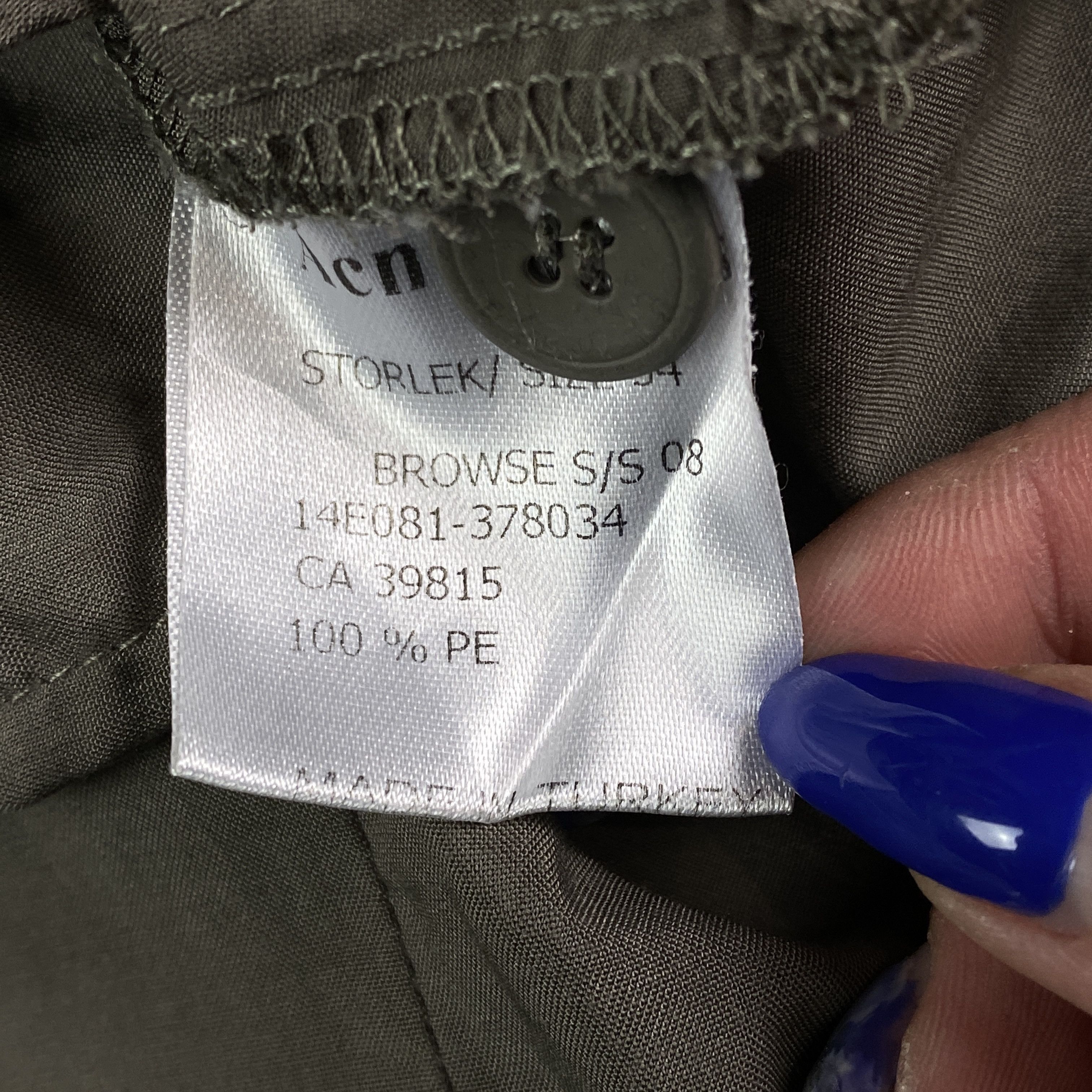 Acne Studios Womens Dress Acne Jeans Size 34 Size XXS / US 00 / IT 34 - 5 Thumbnail