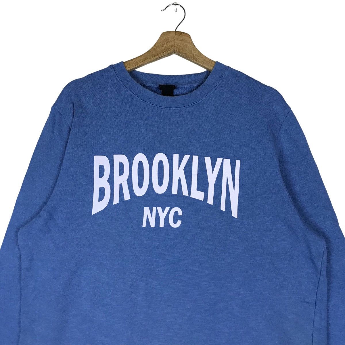 H&M Hennes and Mauritz H&M Brooklyn NYC Spell Out Pullover Size US L / EU 52-54 / 3 - 2 Preview