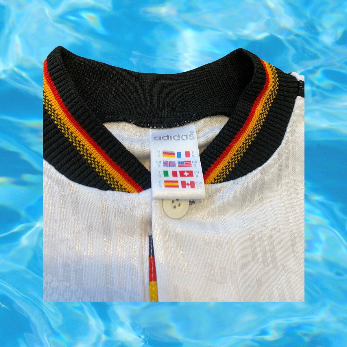 1996-98 Germany Home Football Shirt Mundial Euro