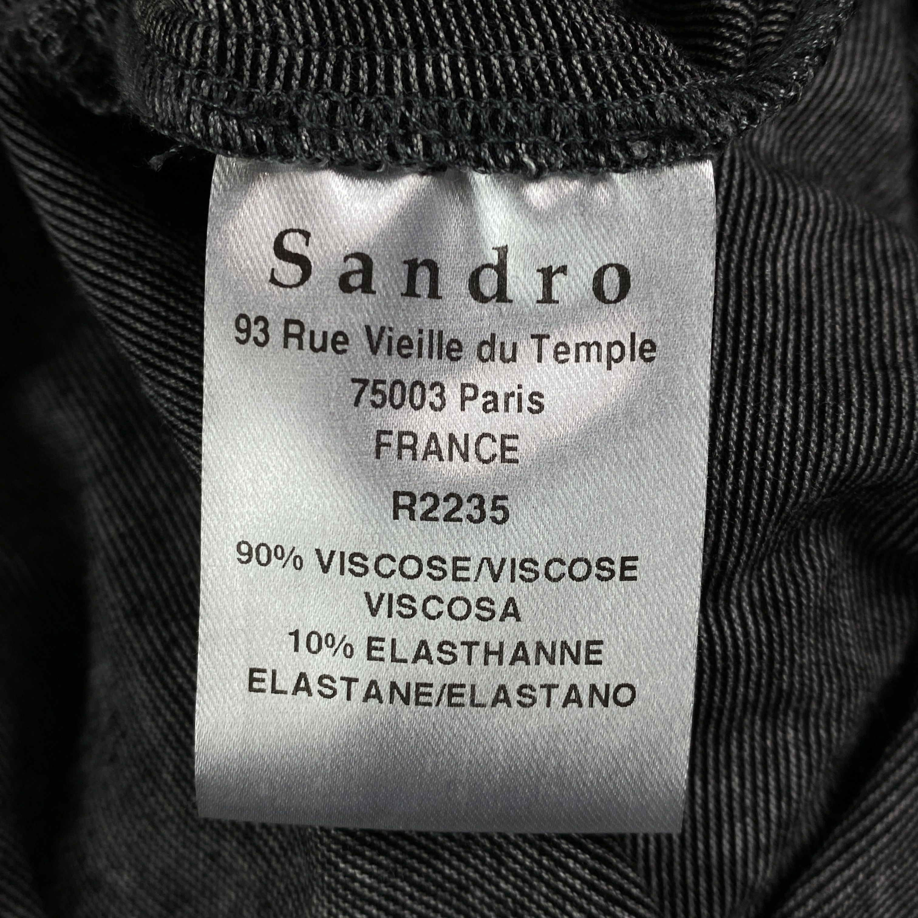 Sandro Womens Dress Sleeveless Sandro Size 2/M Size XS / US 0-2 / IT 36-38 - 5 Thumbnail