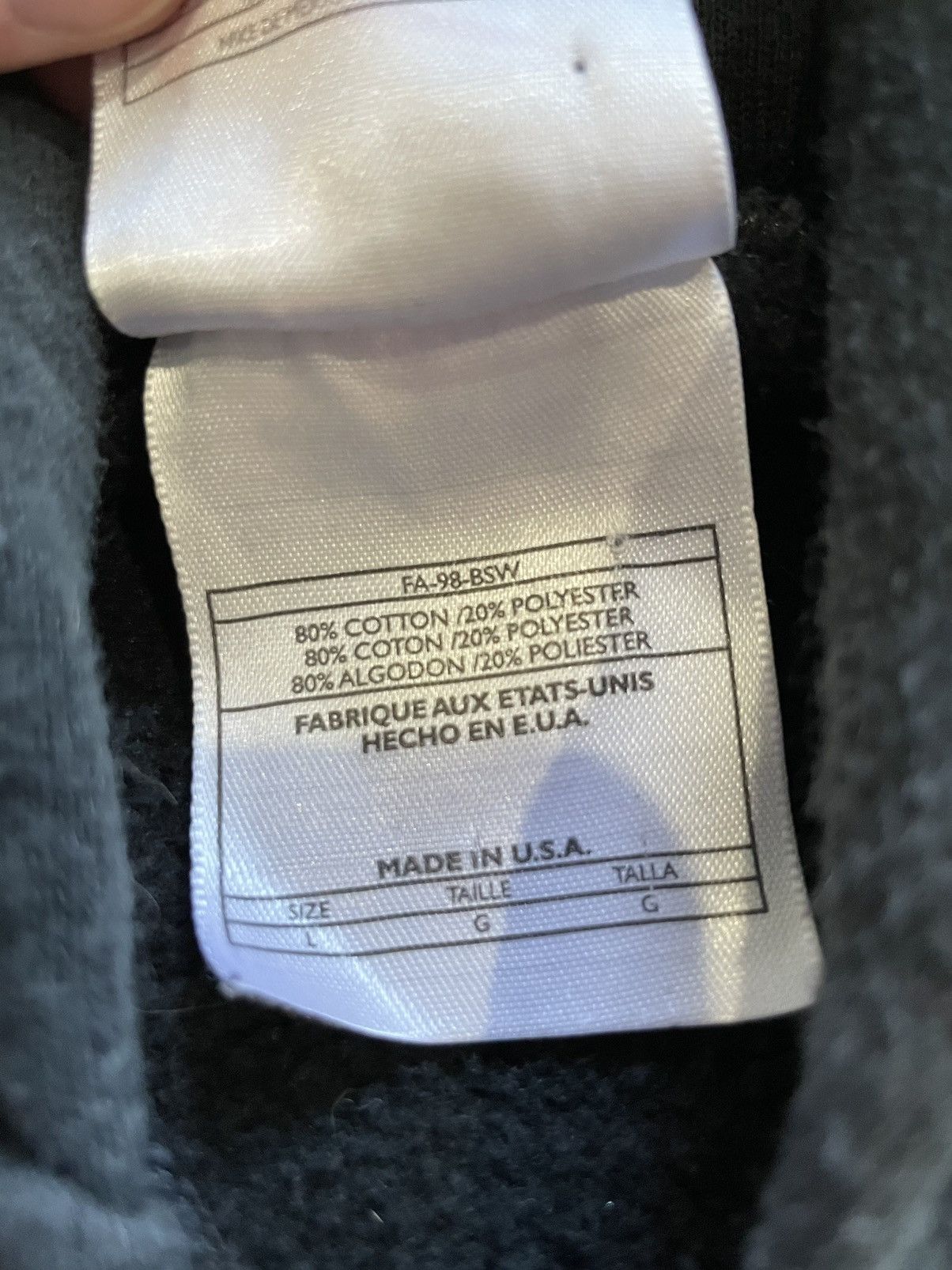 Nike Zip Hoodie Sweatshirt Mini Swoosh USA Size US L / EU 52-54 / 3 - 4 Thumbnail