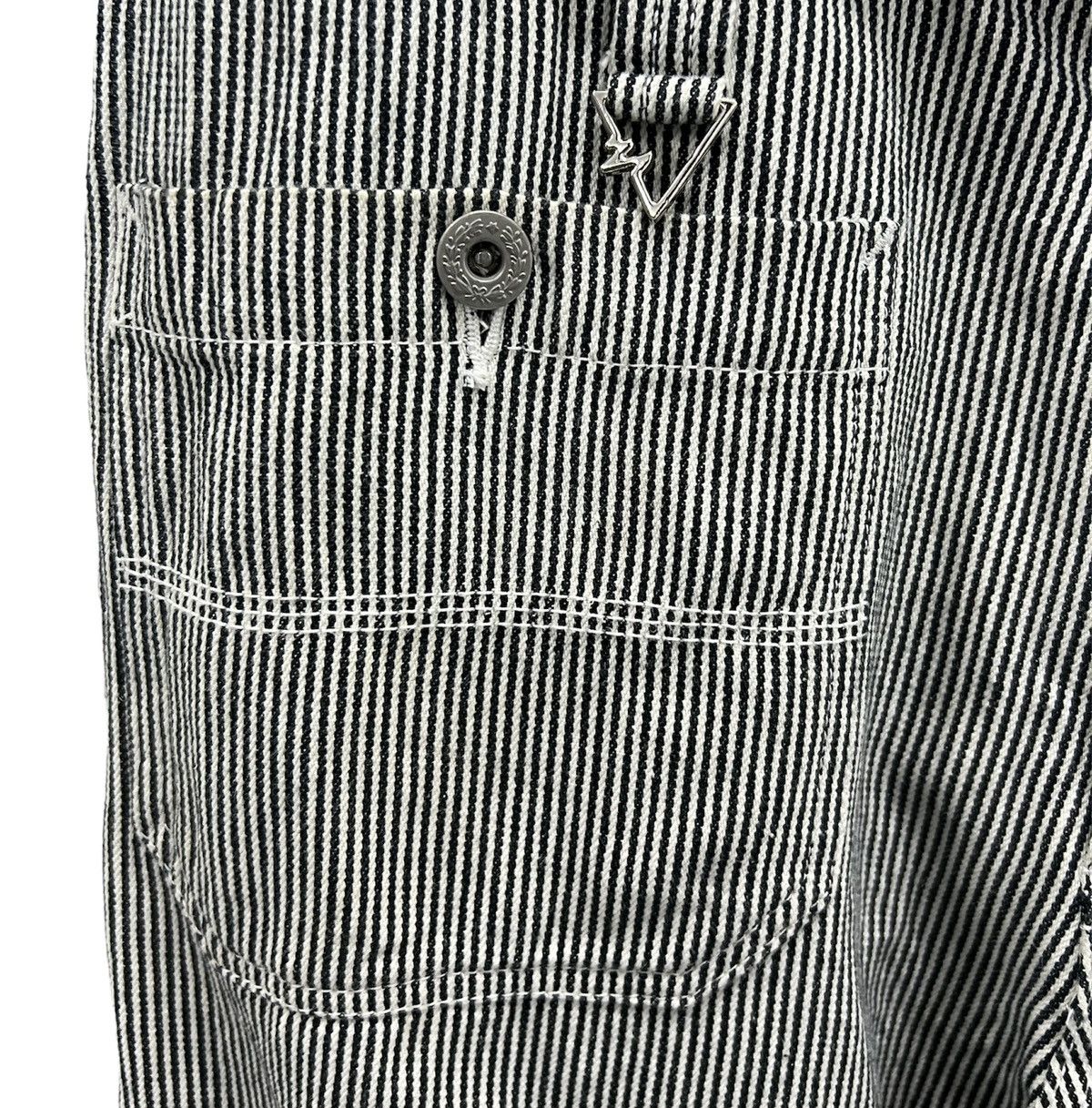 Japanese Brand × WHIZ LIMITED Whiz Limited x LUMP Co. Japanese Hickory Stripe Overalls Size US 36 / EU 52 - 7 Thumbnail