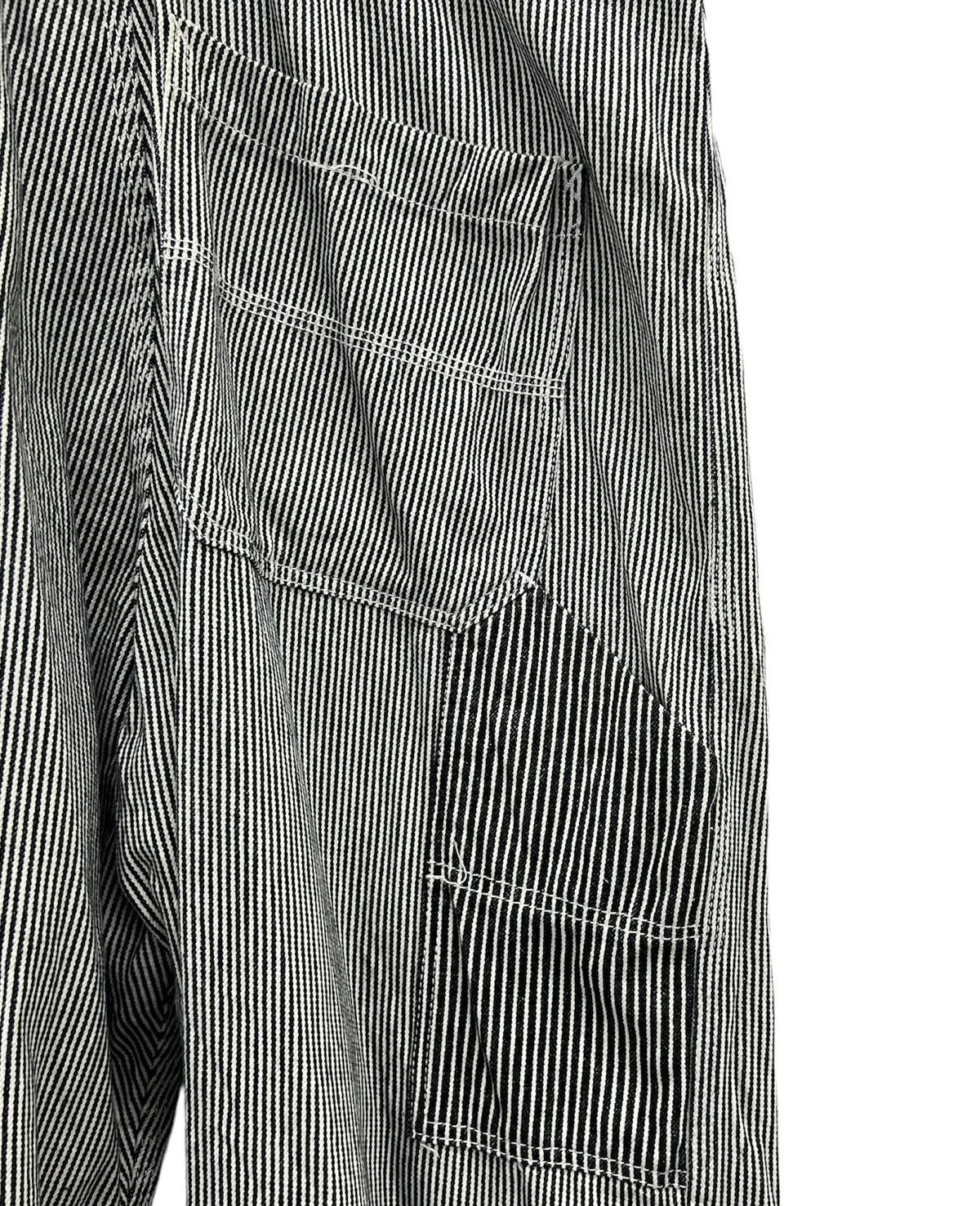 Japanese Brand × WHIZ LIMITED Whiz Limited x LUMP Co. Japanese Hickory Stripe Overalls Size US 36 / EU 52 - 9 Thumbnail