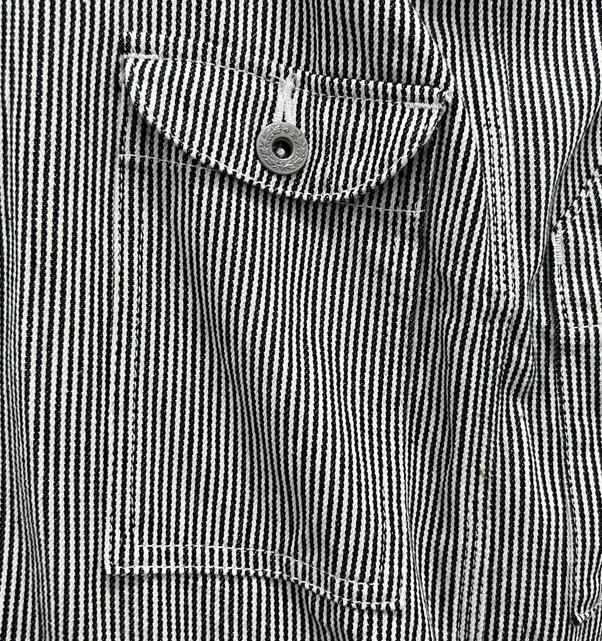 Japanese Brand × WHIZ LIMITED Whiz Limited x LUMP Co. Japanese Hickory Stripe Overalls Size US 36 / EU 52 - 5 Thumbnail