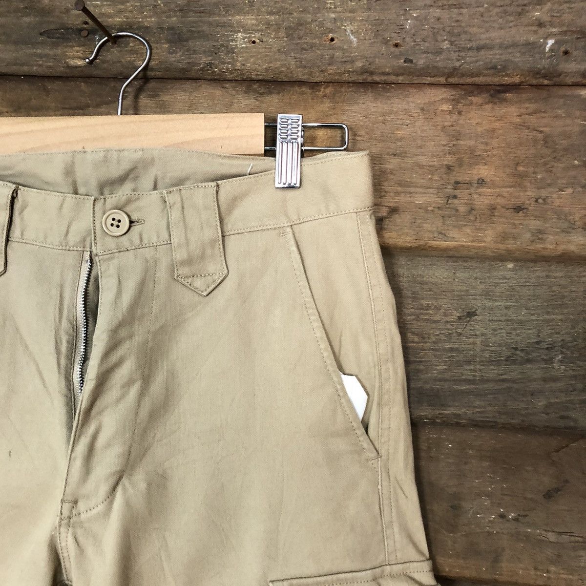 Japanese Brand Japanese Brand Brown utility vintage Cargo Pants #7104 Size US 29 - 5 Thumbnail
